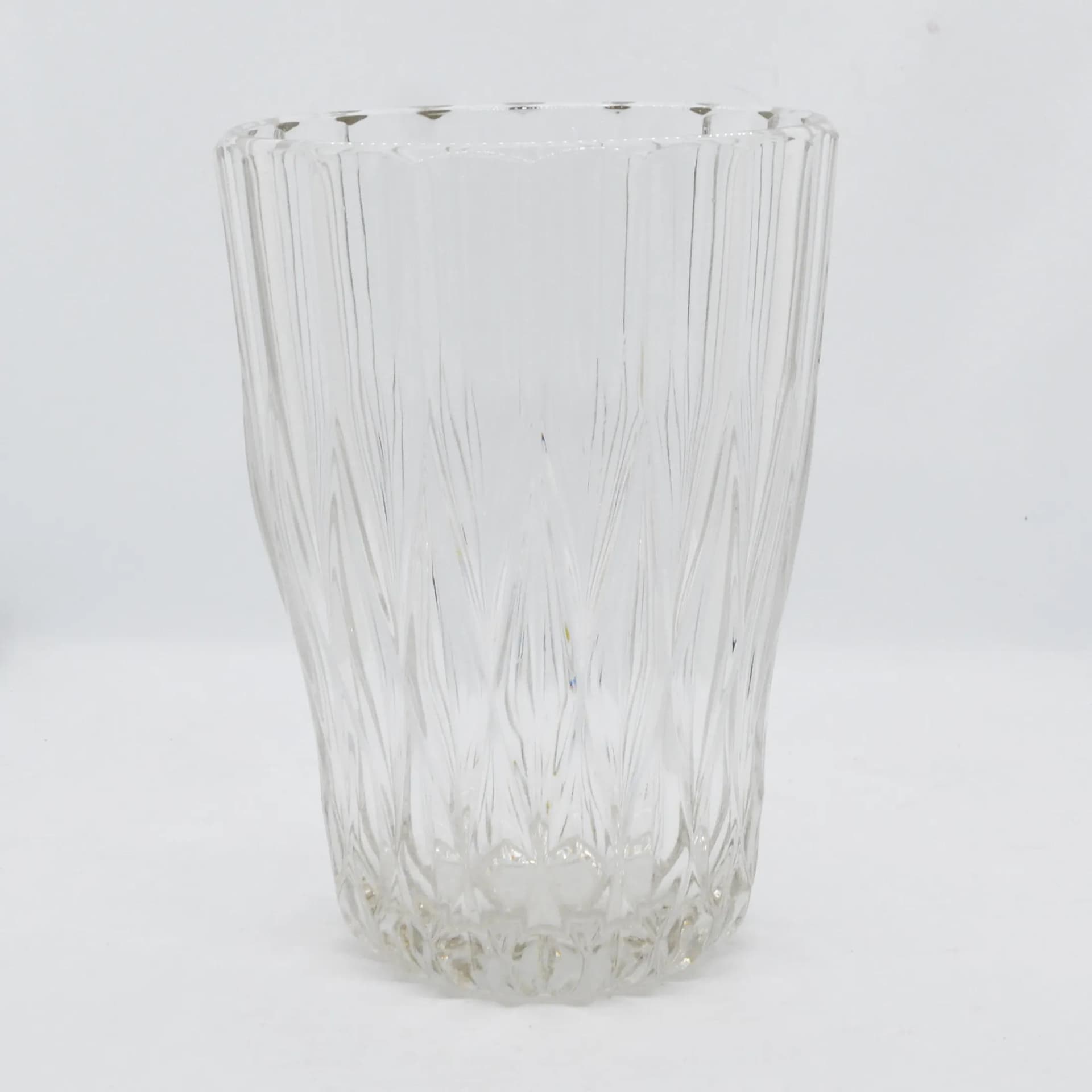 Wazon, szkło transparent, proj. J. Řepásek, Poděbrady, Czechosłowacja, lata 60. - 128868