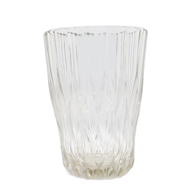 Wazon, szkło transparent, proj. J. Řepásek, Poděbrady, Czechosłowacja, lata 60. - WYMIARY