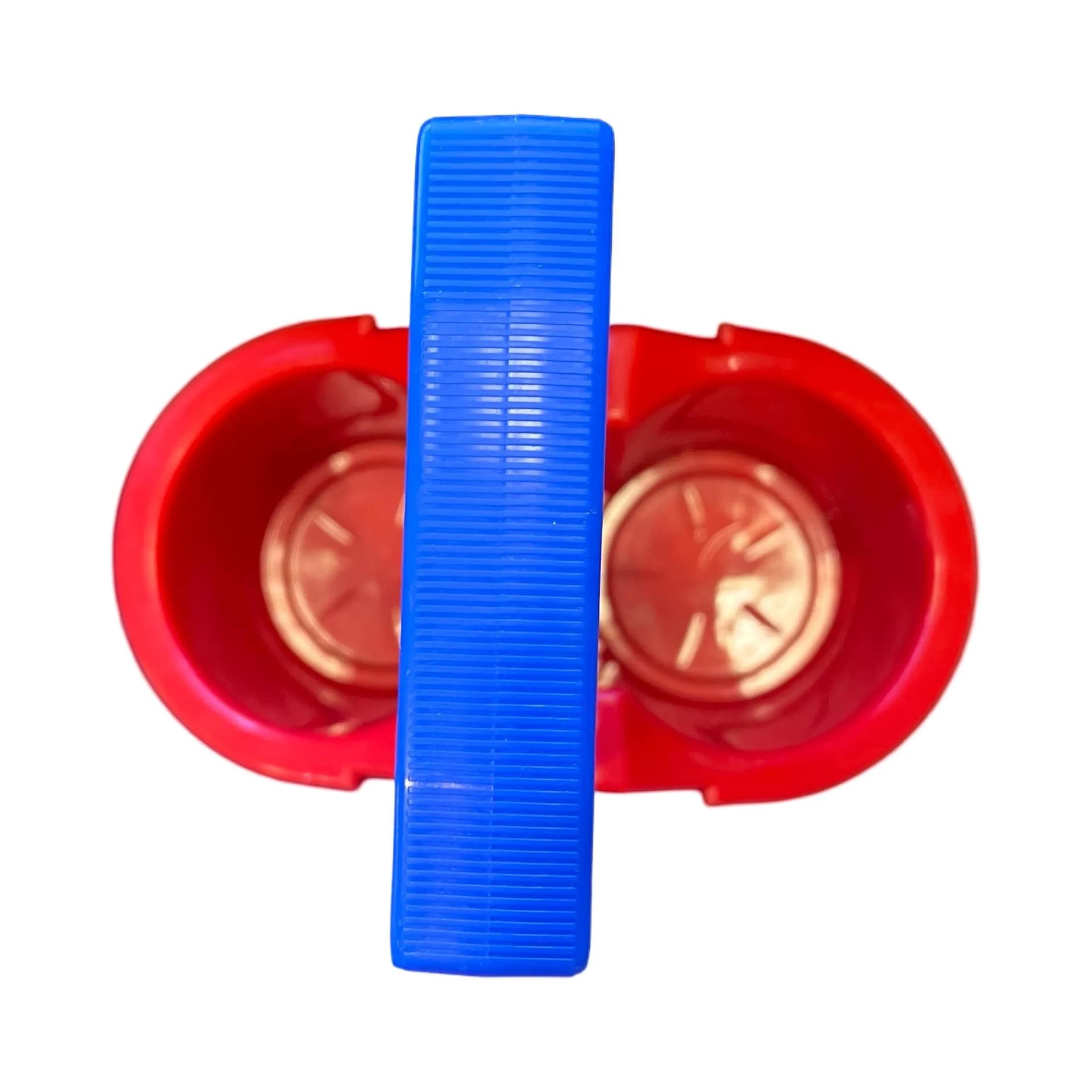 Stojak na butelki Rav2, styl Memphis, multikolor, plastik, Włochy, lata 80. - 128841