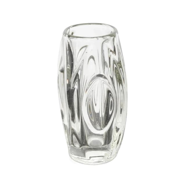 Wazon 914, szkło transparentne, proj. R. Schrötter, Sklo Union Rosice, Czechosłowacja, lata 50. - WYMIARY