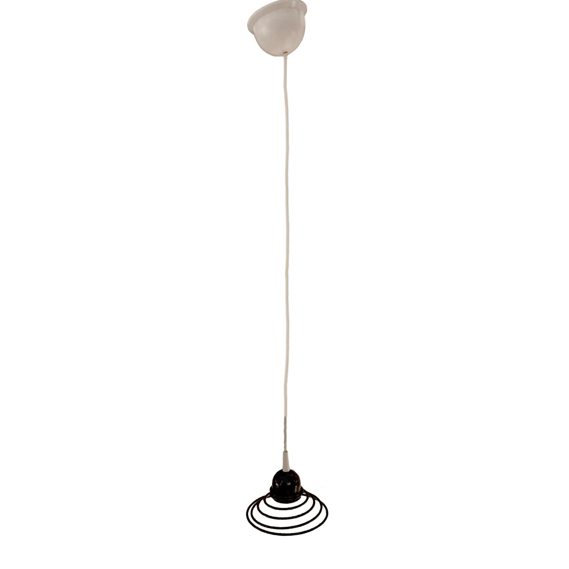 Pendant Lamp 027043, black metal, Massive, Belgium, 1970s - 128555