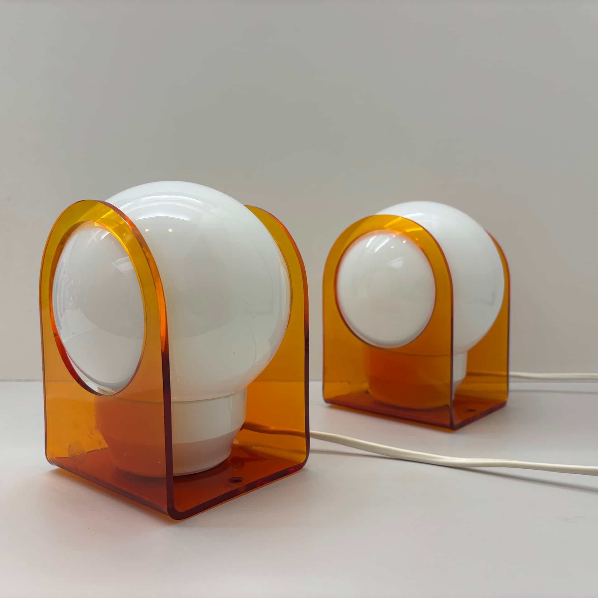 Para lampek, kinkietów w stylu Pop Art, Niemcy, lata 70. - 126429