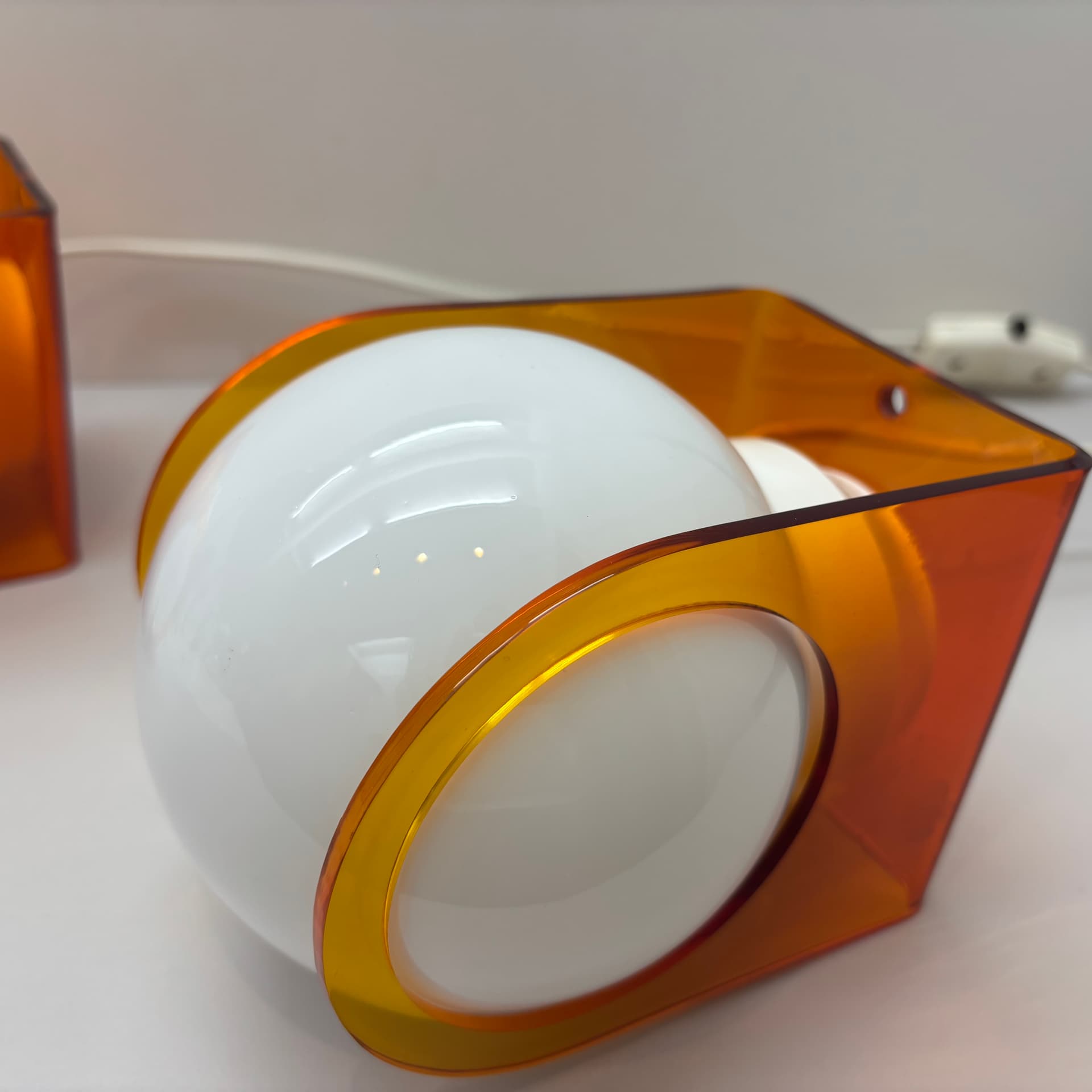 Para lampek, kinkietów w stylu Pop Art, Niemcy, lata 70. - 126432