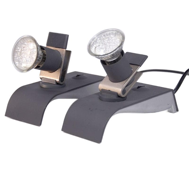 Szare lampki halogenowe Maxispot, Niemcy, lata 80/90 - 8527