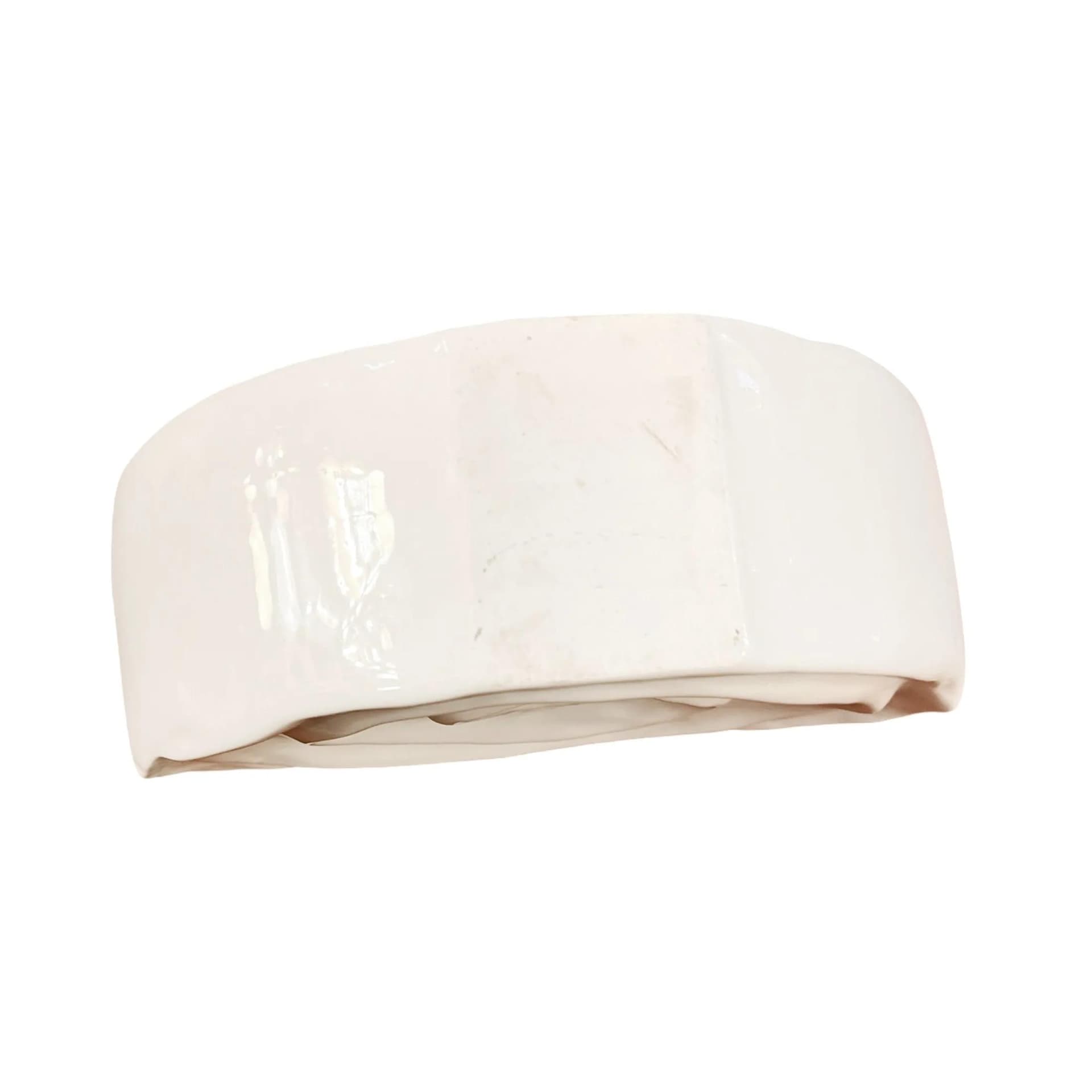 Wazon Muszla, biały, porcelana, Sandra Rich, Niemcy, lata 90. - 128379