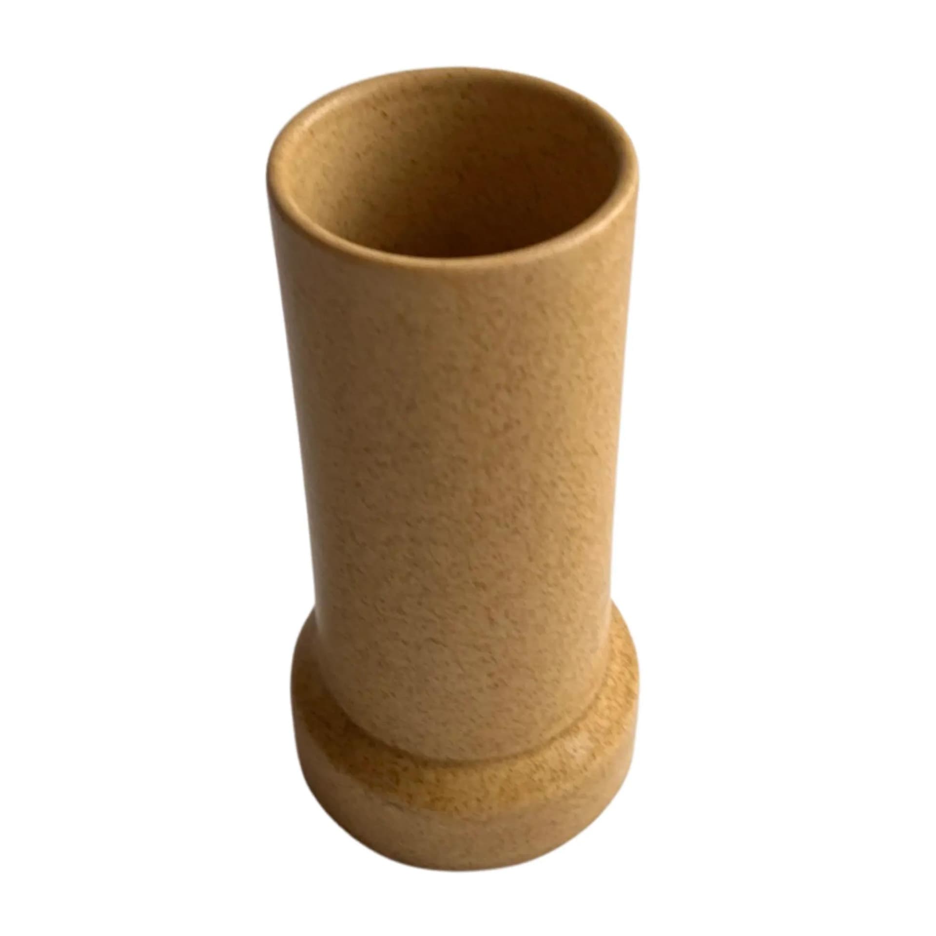 Wazon IFAT90, jasnobrązowy, porcelit, Polska, lata 70. - 128347