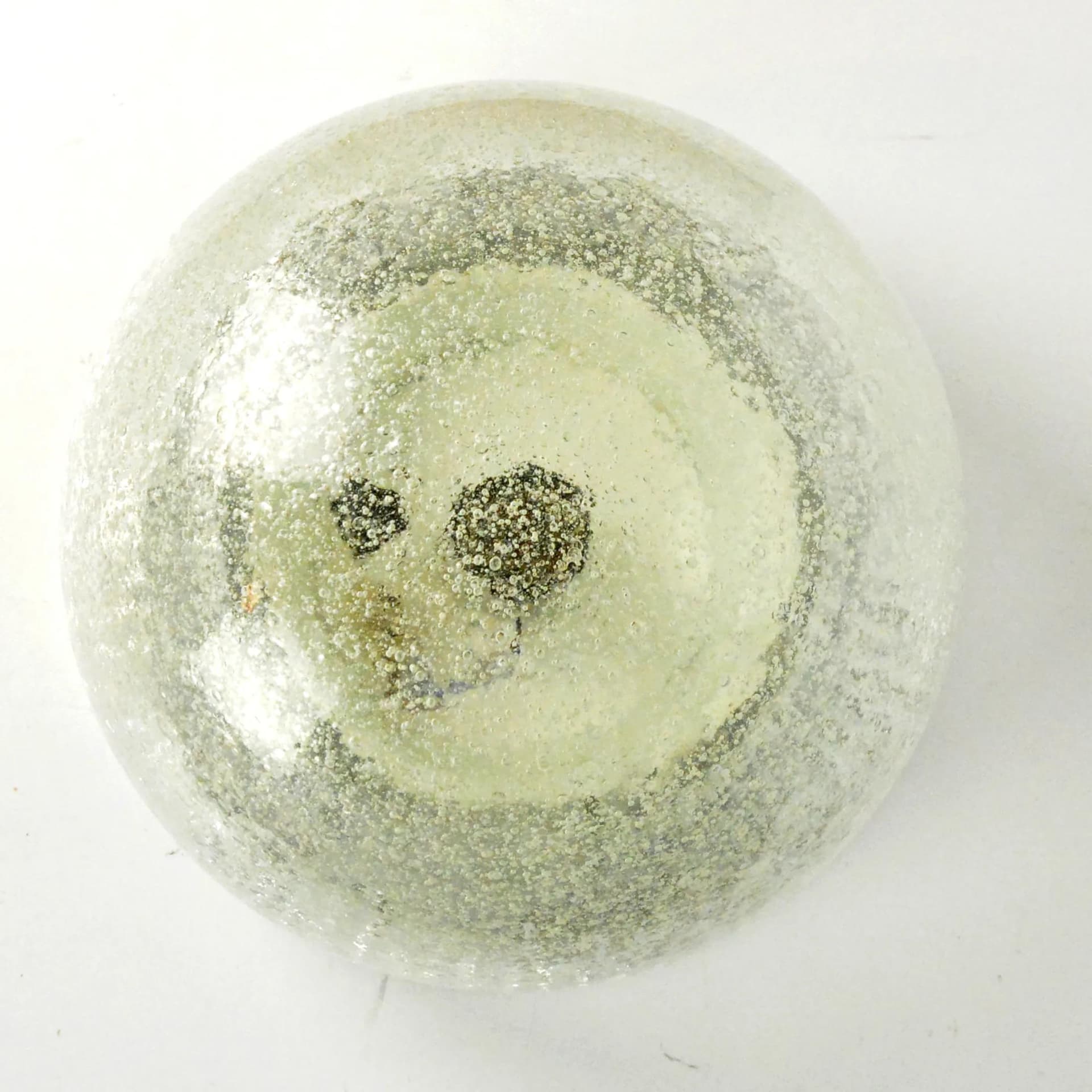 Plafon, transparentny, kryształ, chrom, Hillebrand, Niemcy, lata 70. - 128283