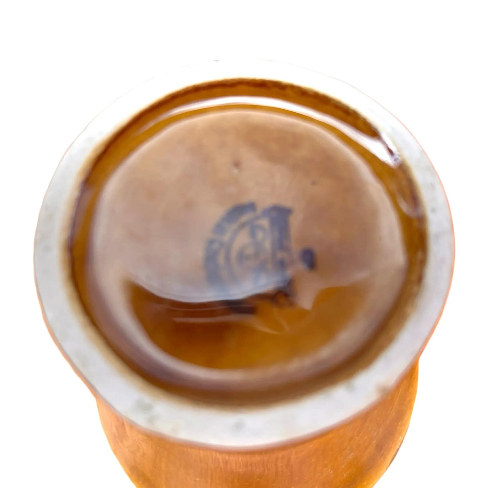 Wazon asymetryczny, beżowy, ceramika, Ditmar Urbach, Czechosłowacja, lata 60. - 128052