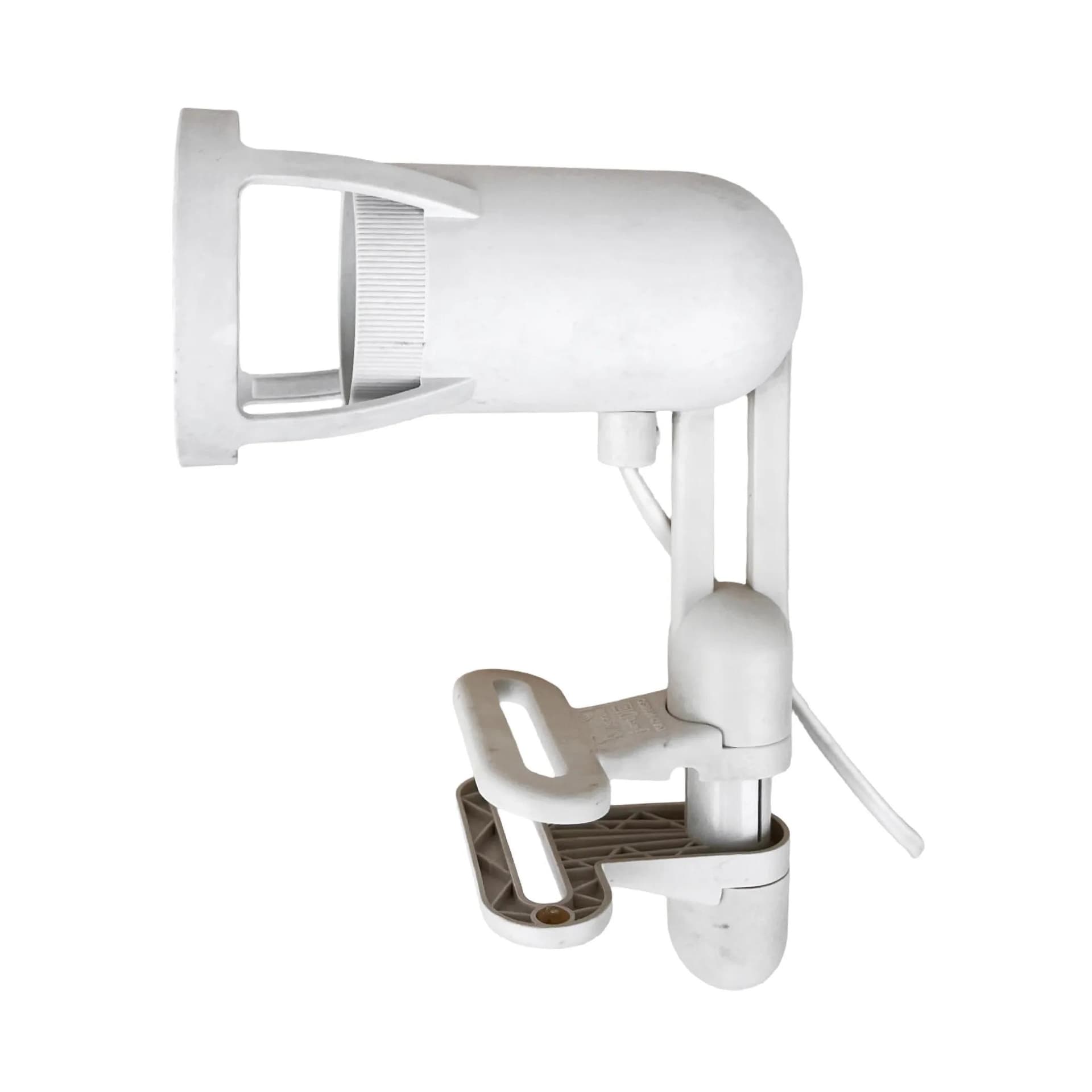 Clamp-on night lamp, ivory white plastic, Osram, Germany, 1980s. - 127867