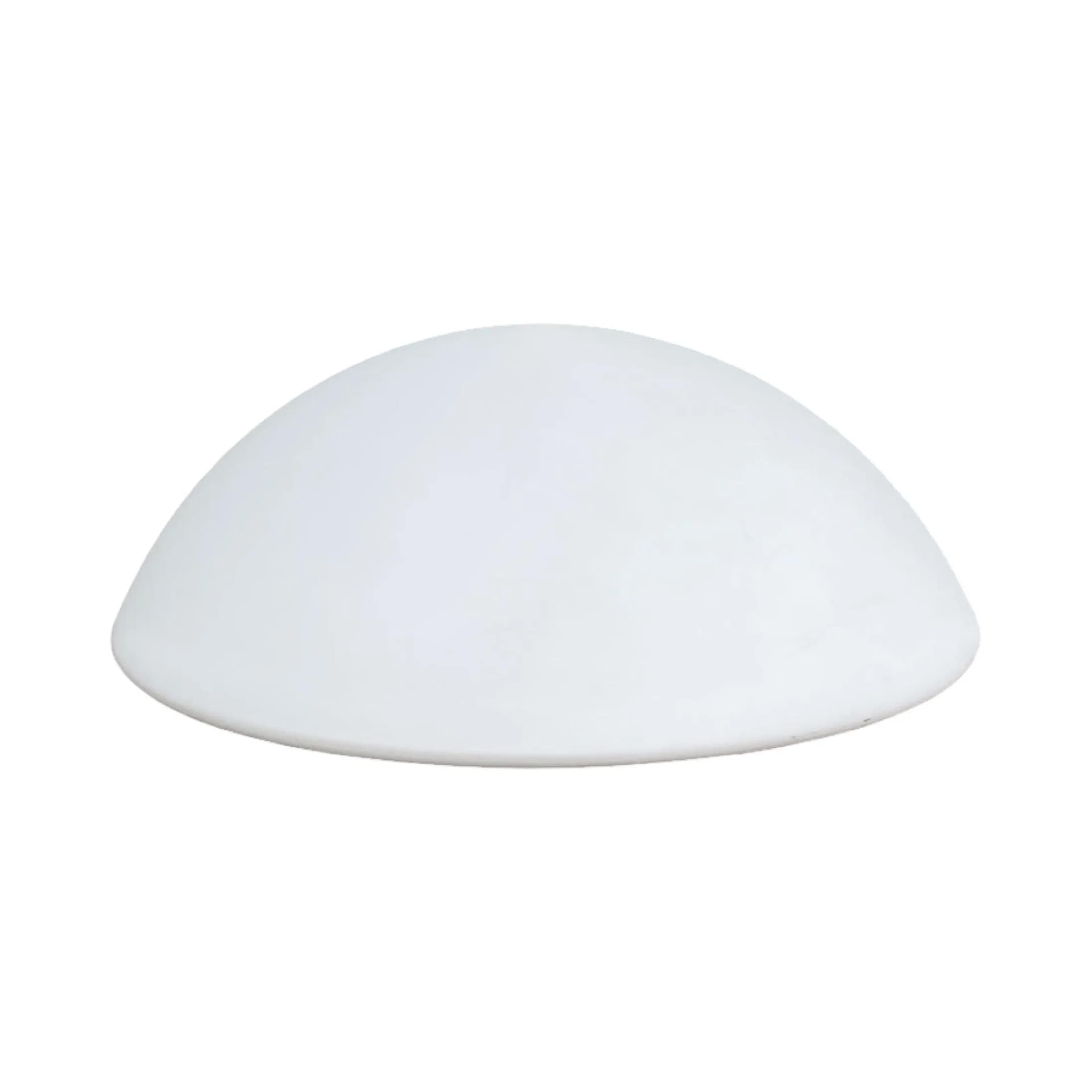 Ceiling light, spherical, white glass, Germany, 1970s. - 127843