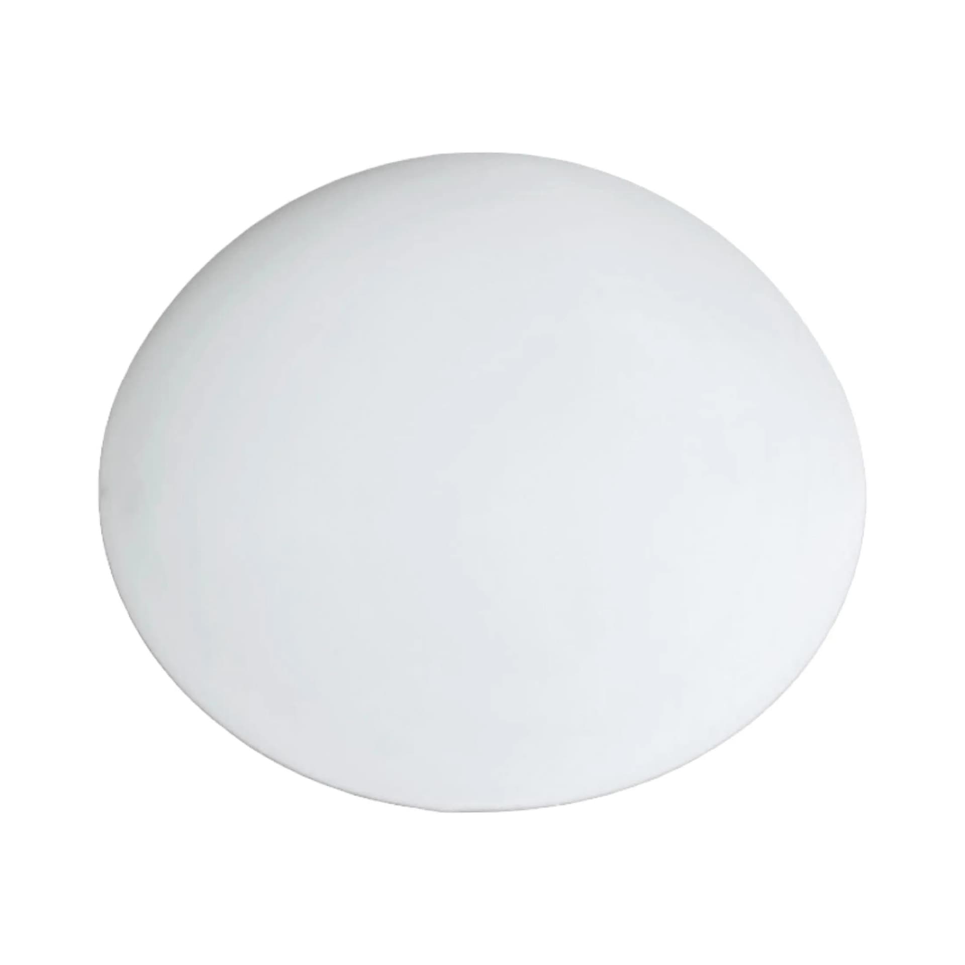 Ceiling light, spherical, white glass, Germany, 1970s. - 127850