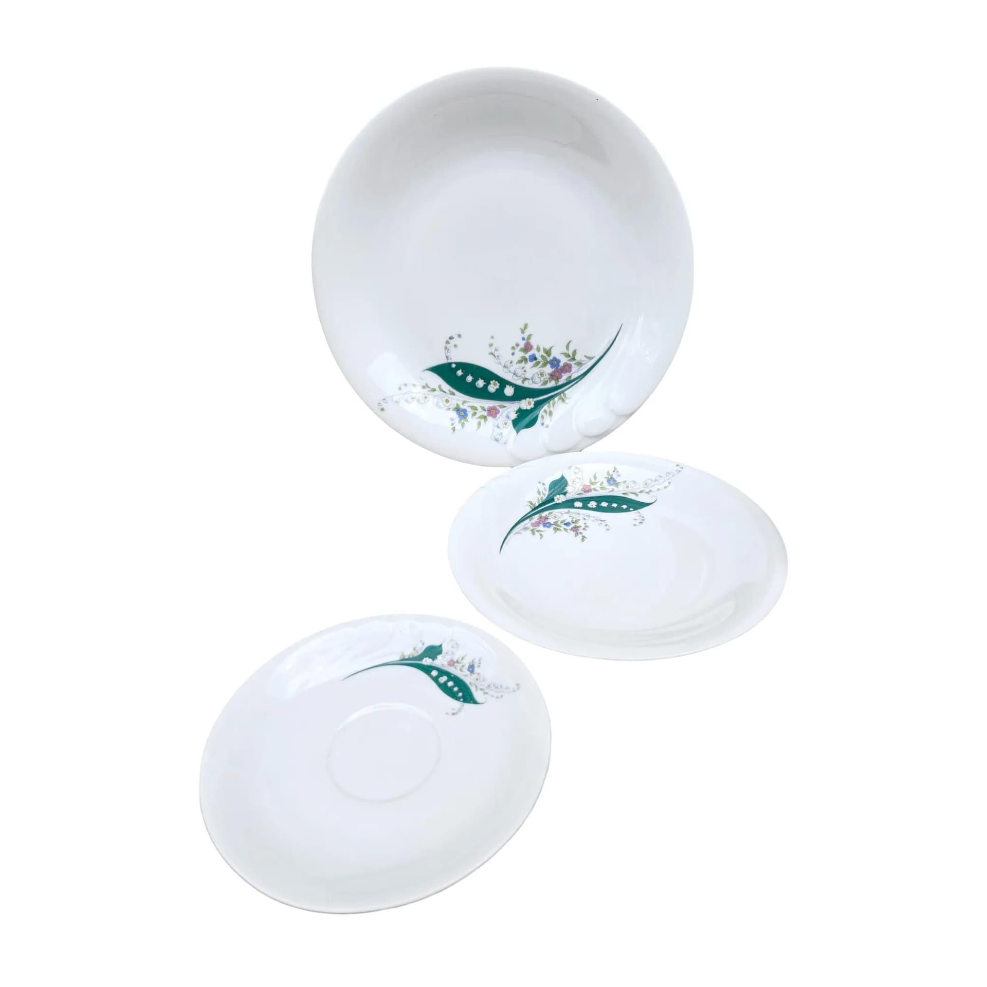 Breakfast set Wawel, white porcelain, Poland, 1980s - 127550