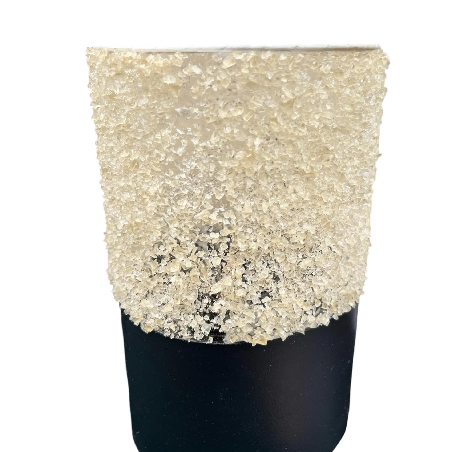 Lampa stołowa modernistyczna, beżowy plastik, AKA Leuchten, Niemcy, lata 70. - 127498