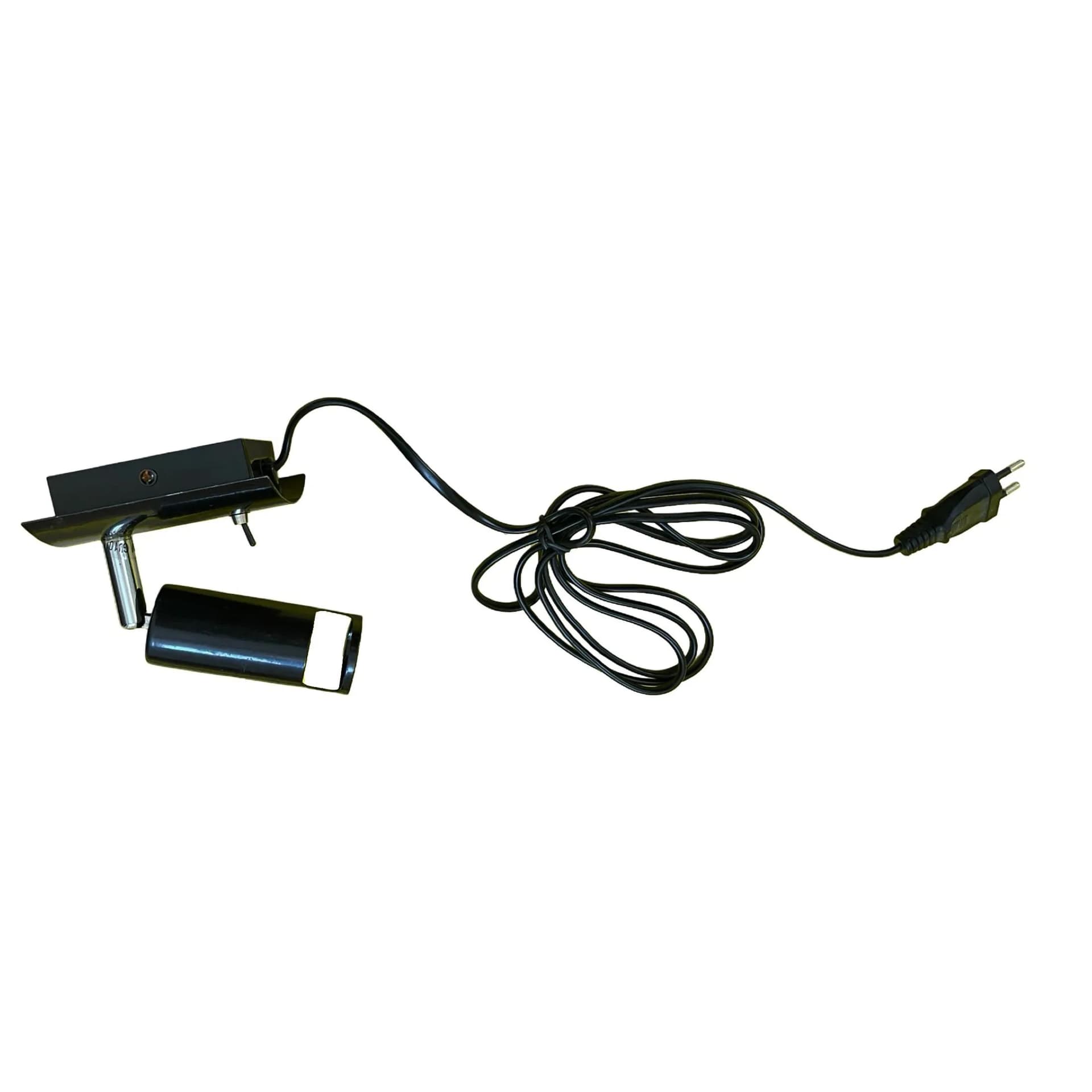 Kinkiet 7385, czarny, metal chromowany, Nordlux, Niemcy, lata 80. - 127424