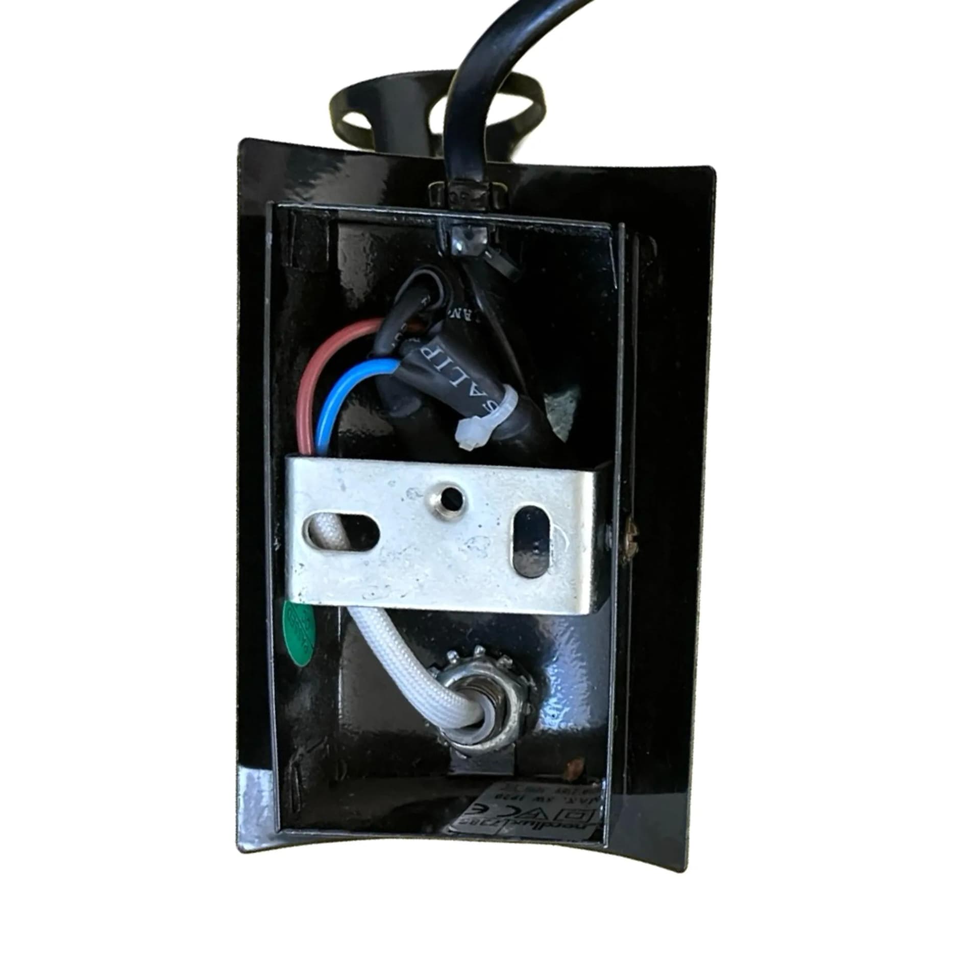 Kinkiet 7385, czarny, metal chromowany, Nordlux, Niemcy, lata 80. - 127418