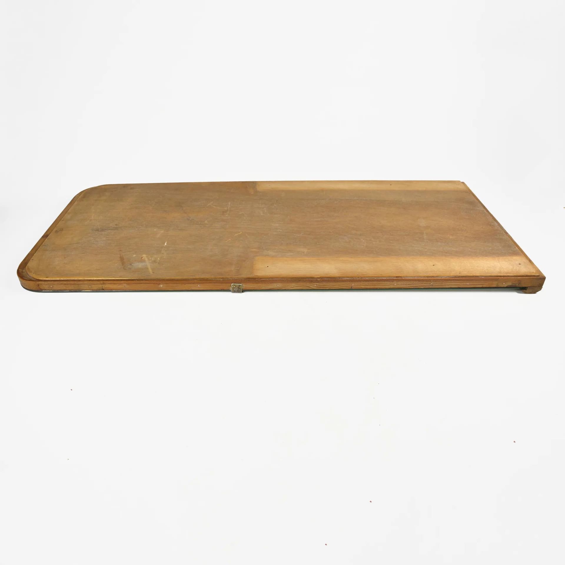 Wall Mirror Art Deco, silver glass walnut, Poland, 1940s - 127409