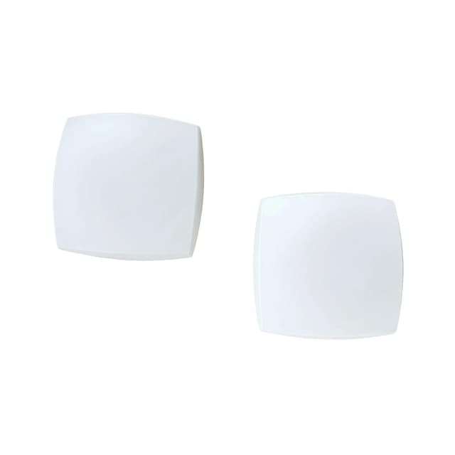 Ceiling light, white glass, Kamenický Šenov, Czechoslovakia, 1970s. - DIMENSION