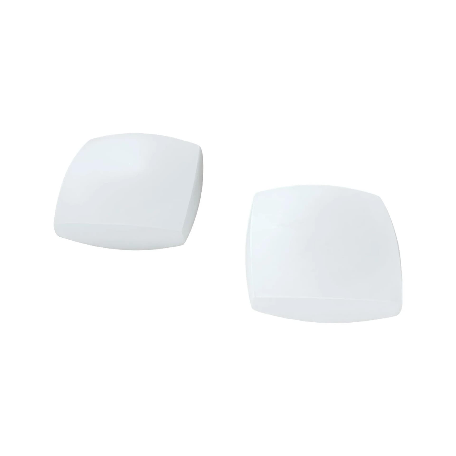 Ceiling light, white glass, Kamenický Šenov, Czechoslovakia, 1970s. - 127363