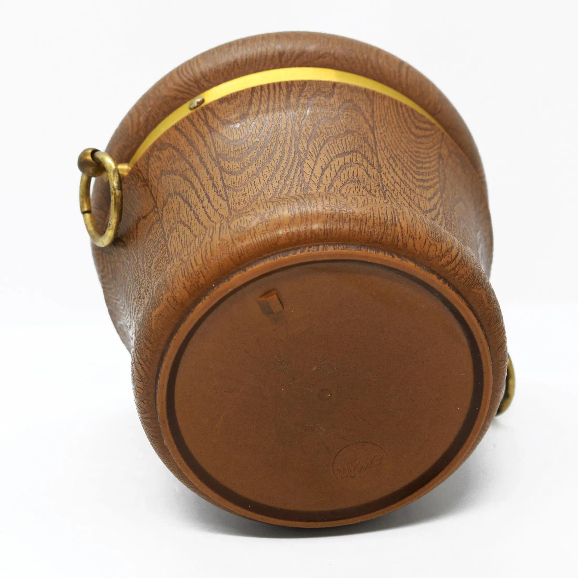 Planter, brown plastic, Emsa, Germany, 1970s. - 127176