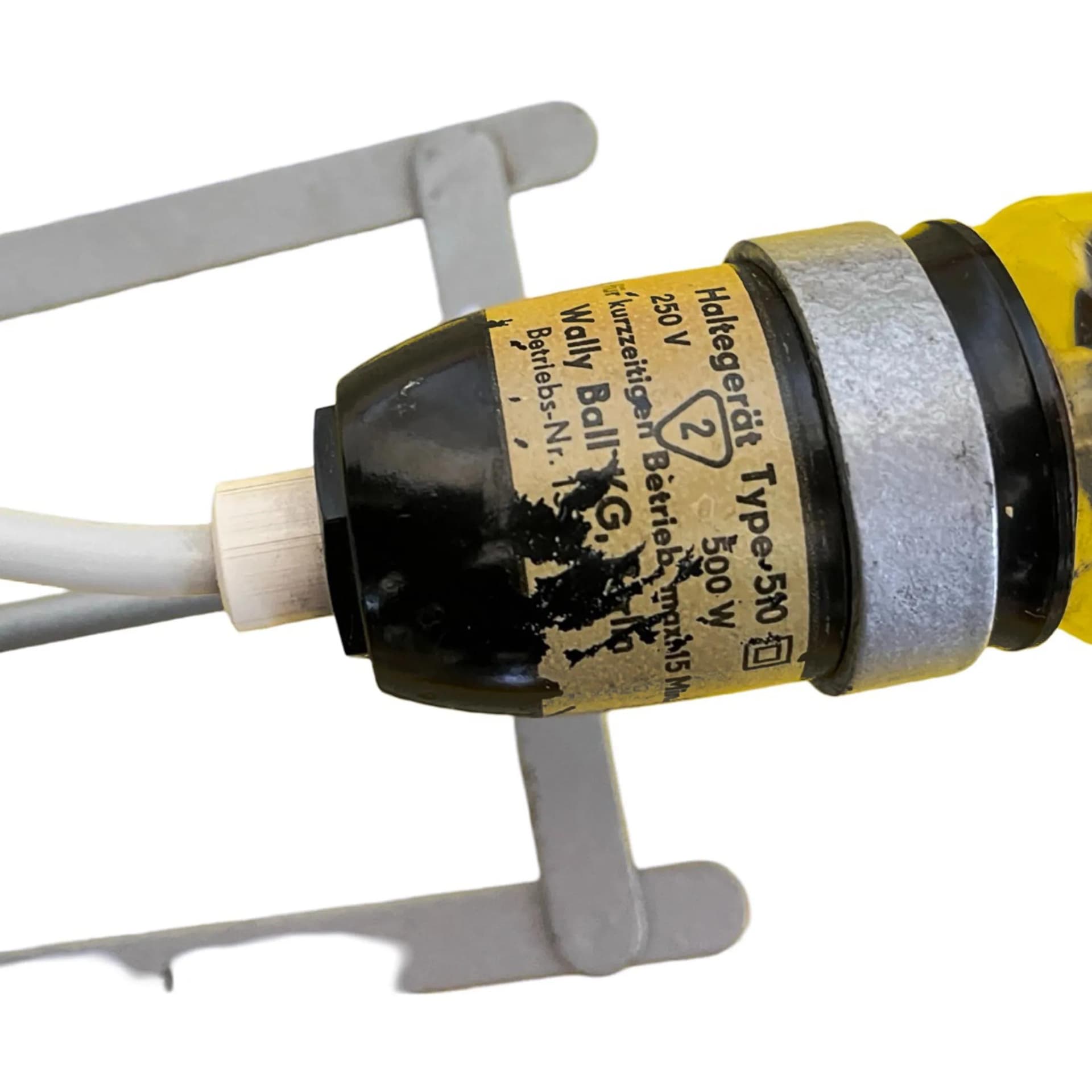 Lampa stołowa industrialna, szary, aluminium bakelit, Niemcy, lata 60. - 127121