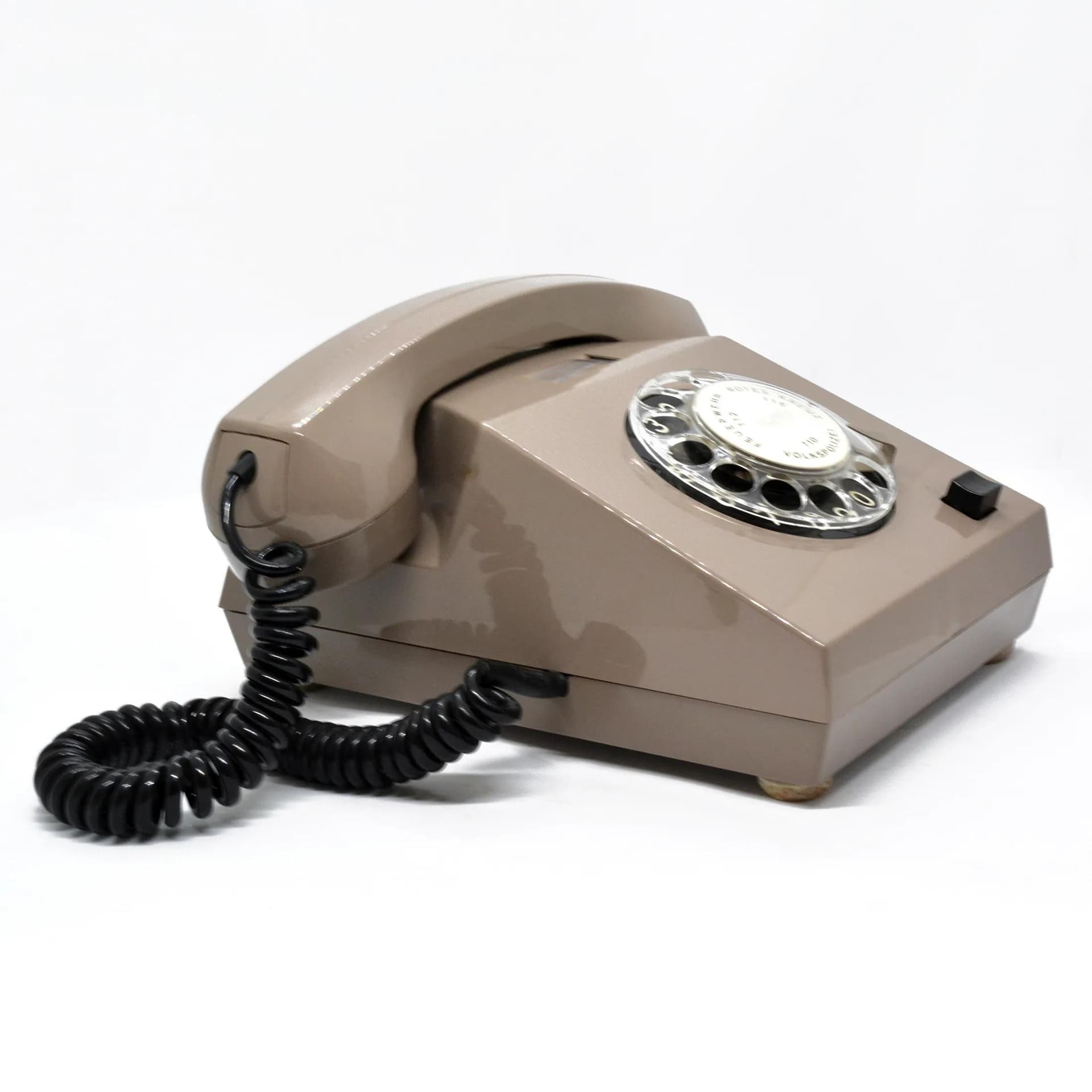 Telefon stacjonarny VEB Variant 501-00322, szary, plastik, Niemcy, lata 80. - 126766