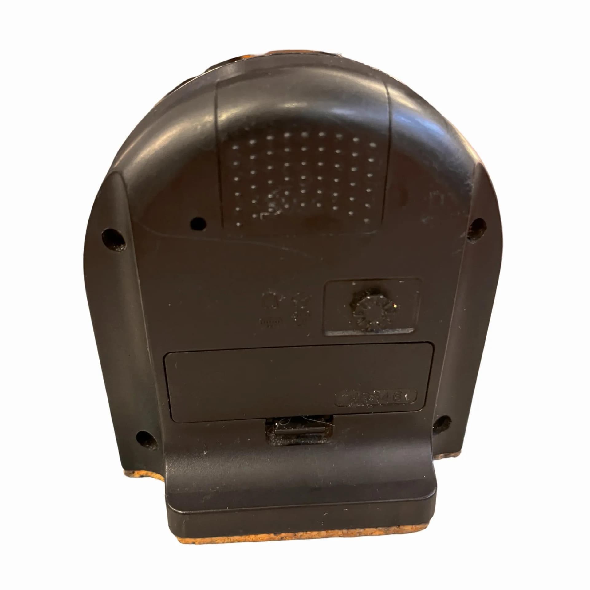 Zegar kominkowy Modern Royal, srebrny, metal chromowany, Niemcy, lata 80. - 126702