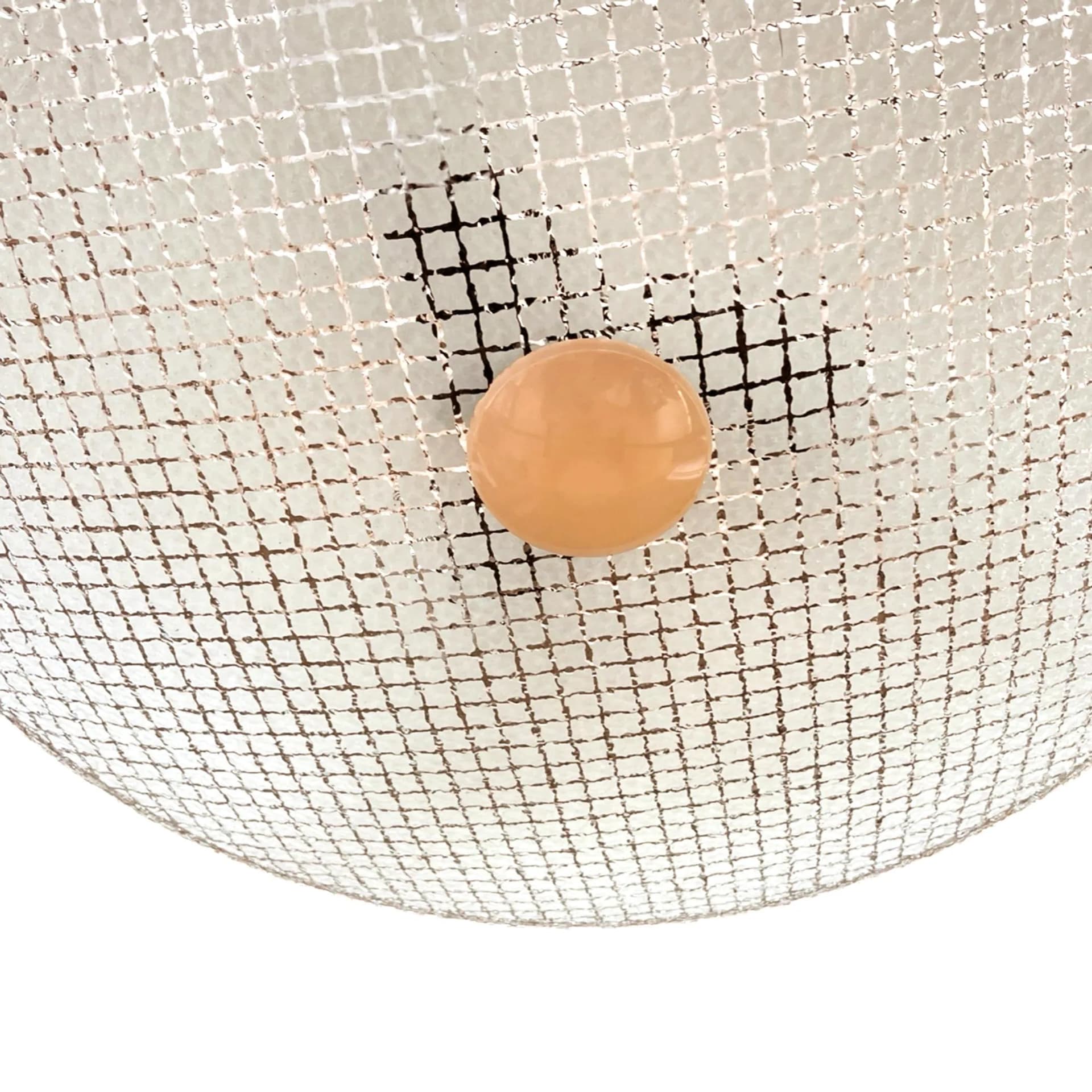 Chandelier Brusel, turquoise glass, VEB Narva Leuchtenbau Arnsdorf, Germany, 1970s. - 126686