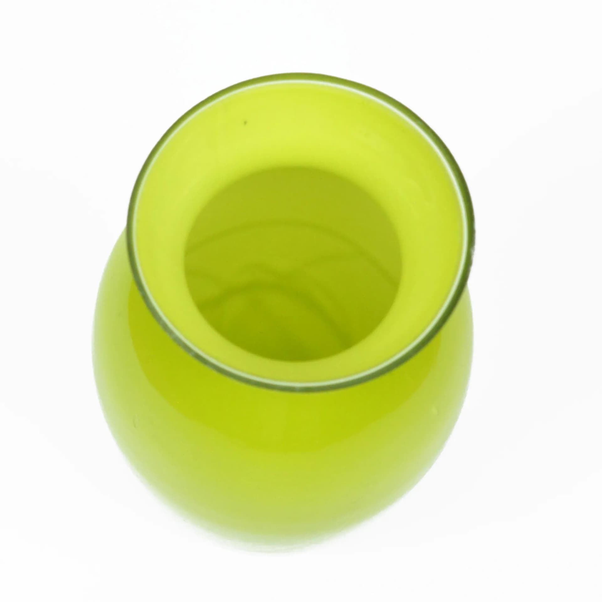 Wazon, szkło zielony, Farbglashütte Lauscha, Niemcy, lata 70. - 126610