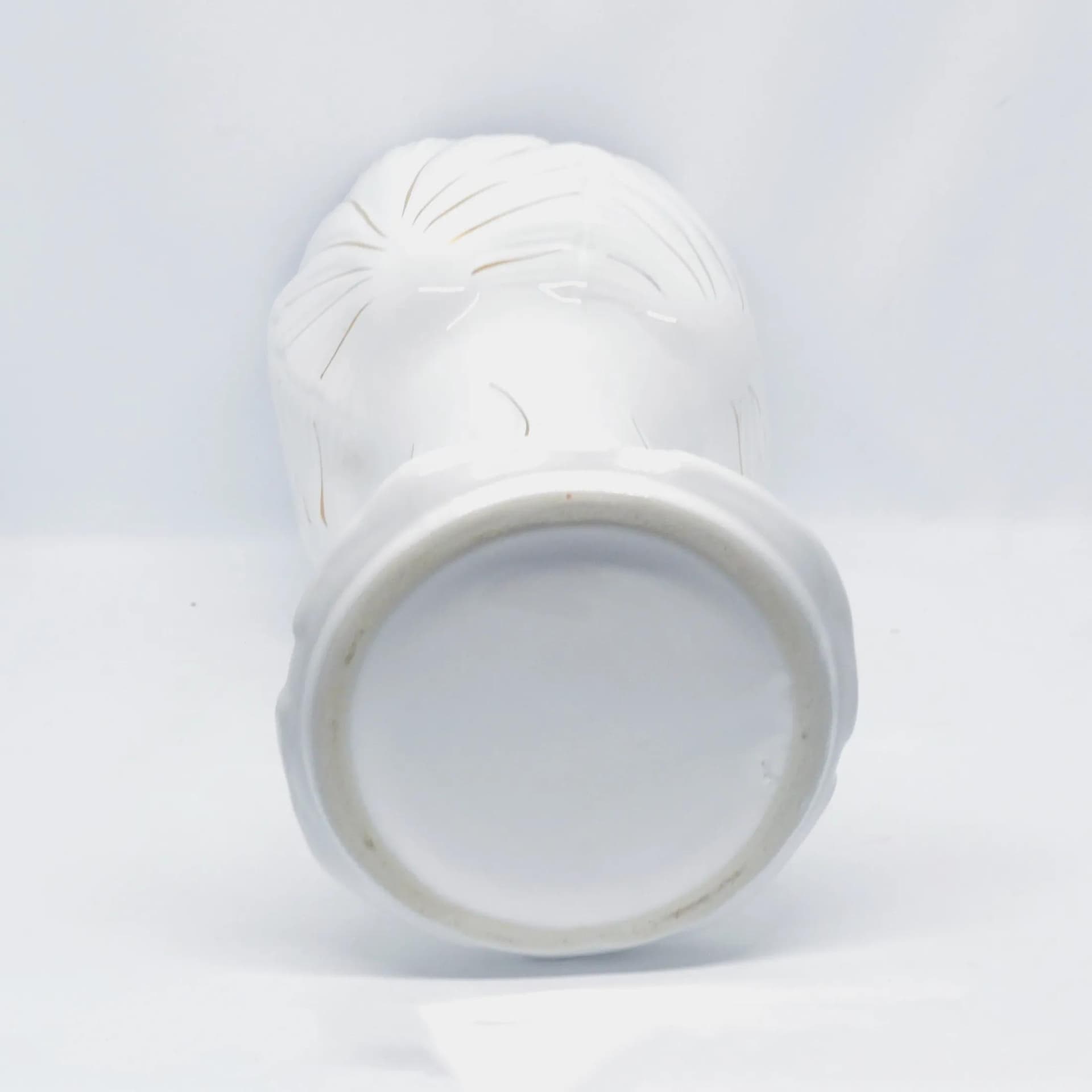 Wazon porcelanowy biały, Bogucice, Polska, lata 70. - 126592