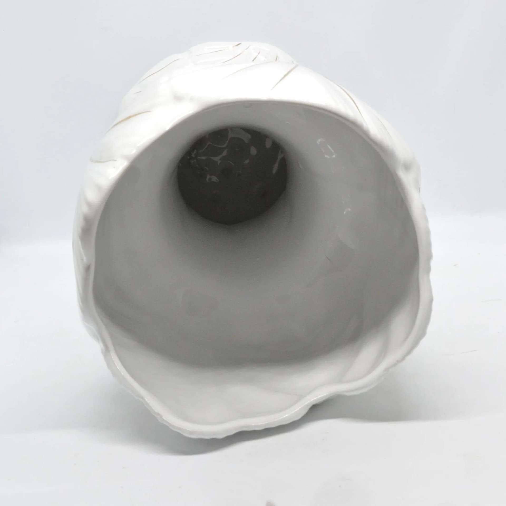 Wazon porcelanowy biały, Bogucice, Polska, lata 70. - 126593