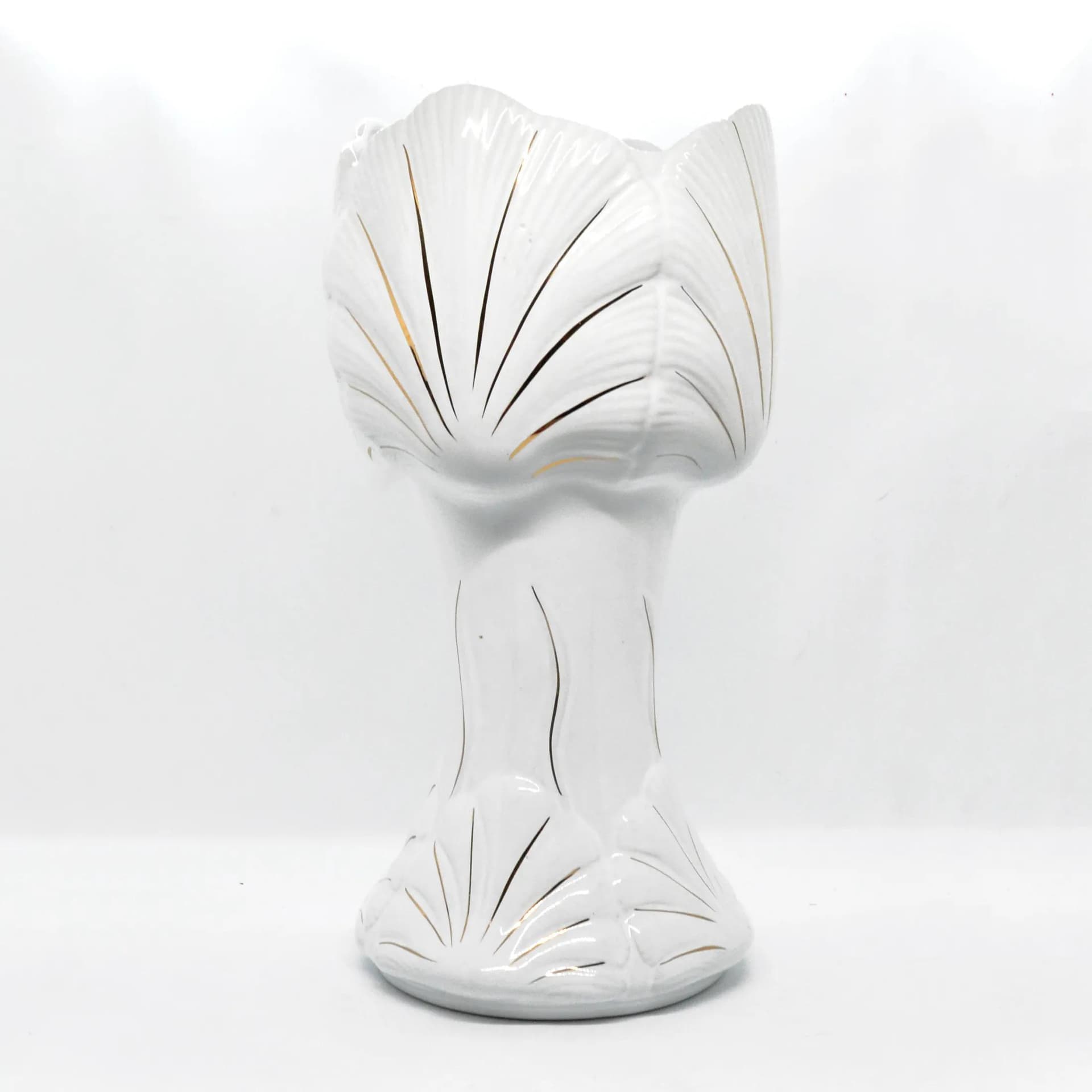 Wazon porcelanowy biały, Bogucice, Polska, lata 70. - 126588