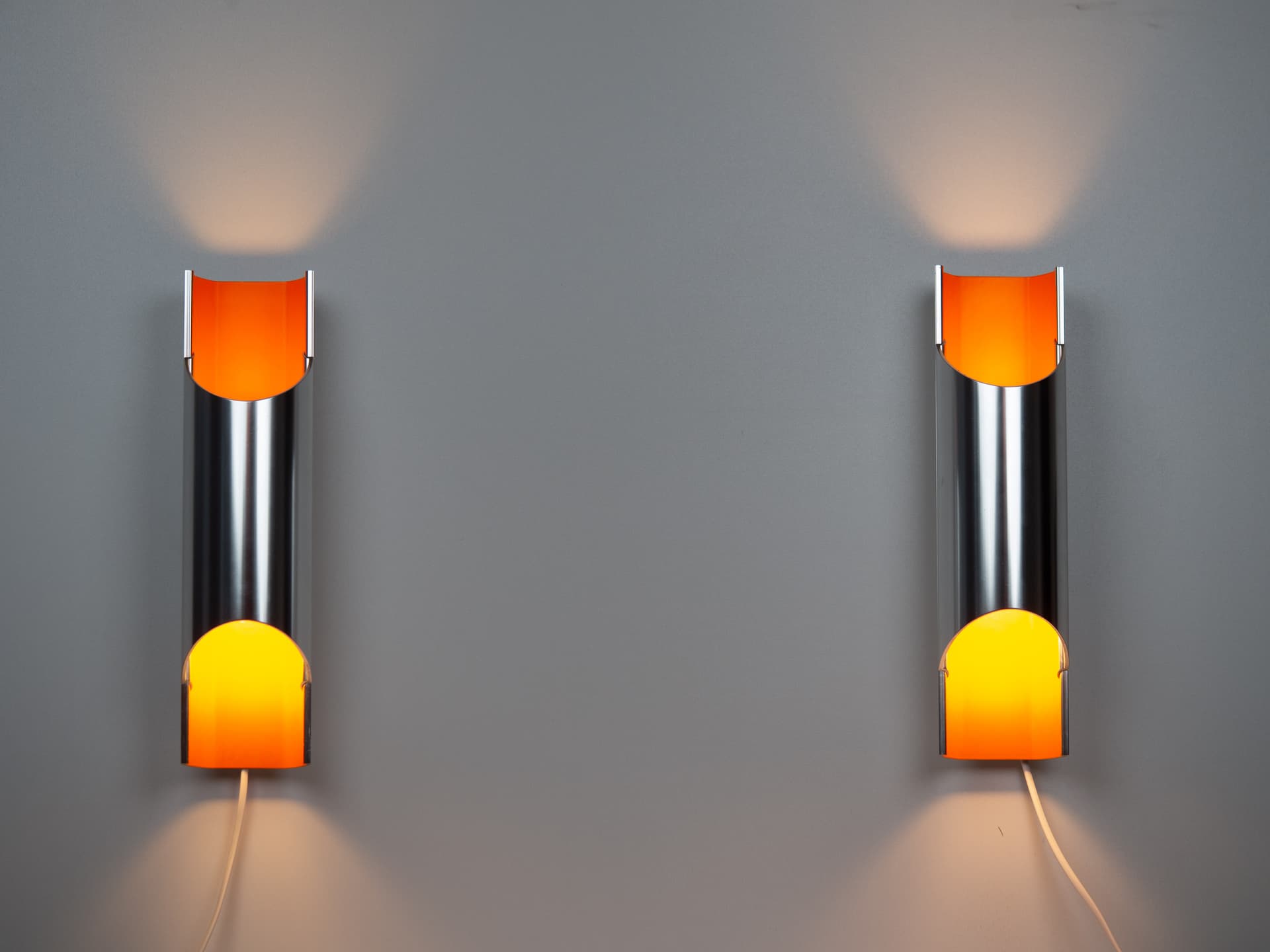 Para kinkietów Pandean proj. Bent Karlby, Lyfa, Dania, lata 60-te - 126572