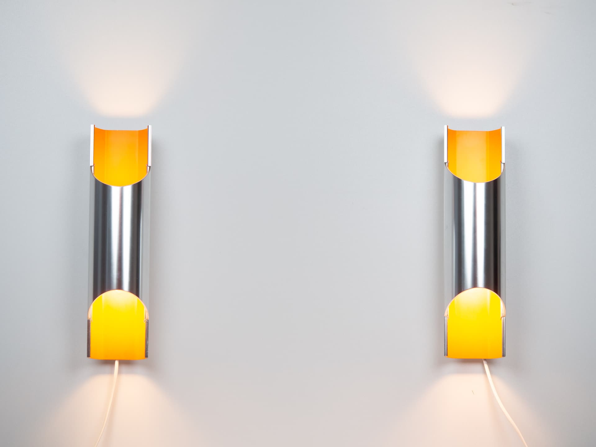 Para kinkietów Pandean proj. Bent Karlby, Lyfa, Dania, lata 60-te - 126574