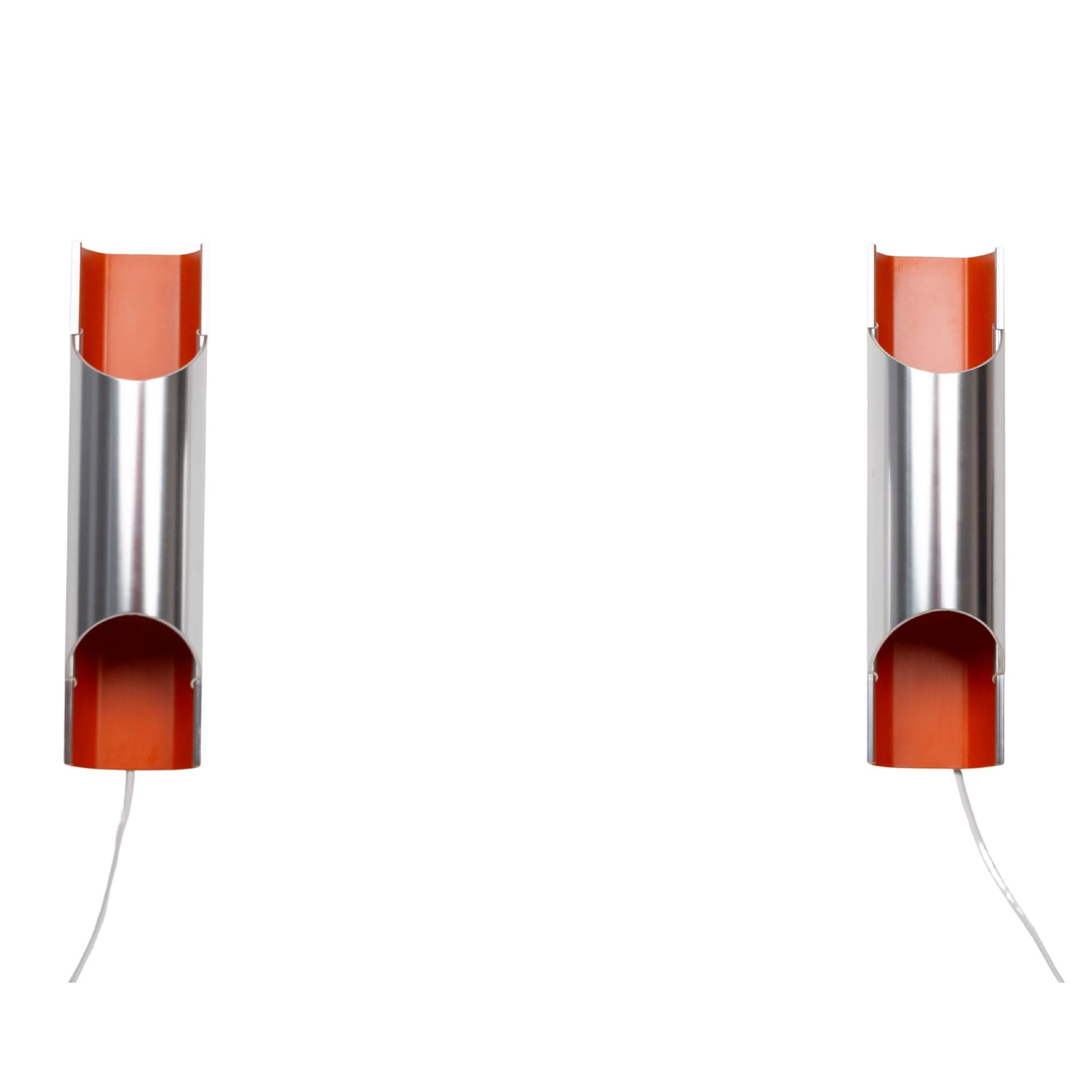 Para kinkietów Pandean proj. Bent Karlby, Lyfa, Dania, lata 60-te