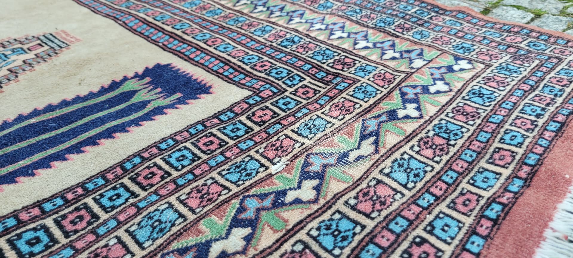 Dywan Buchara 130x200 cm, multikolor, wełna, Pakistan - 130069