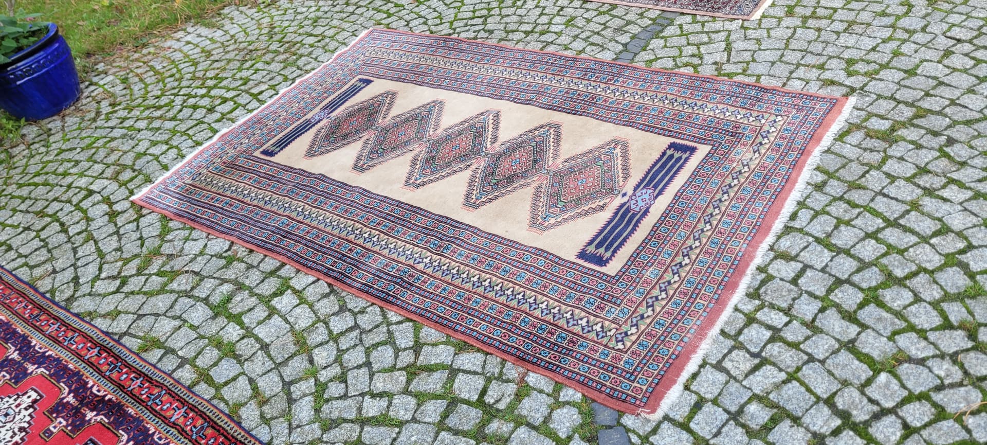 Dywan Buchara 130x200 cm, multikolor, wełna, Pakistan - 130073