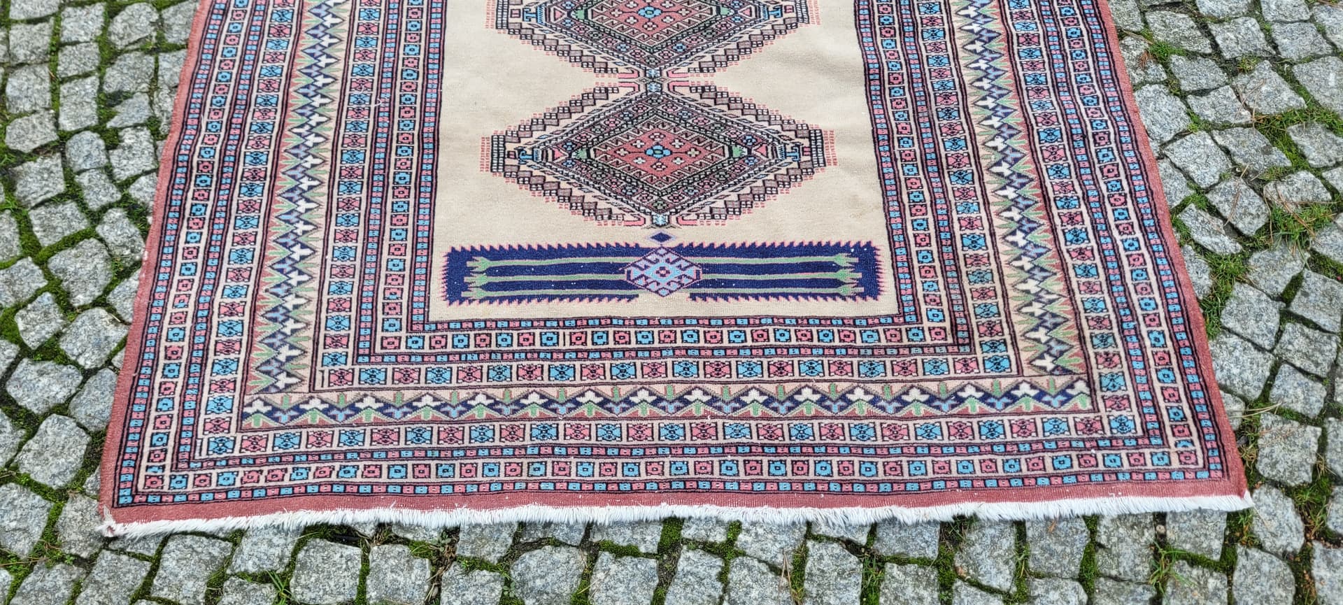 Dywan Buchara 130x200 cm, multikolor, wełna, Pakistan - 130078