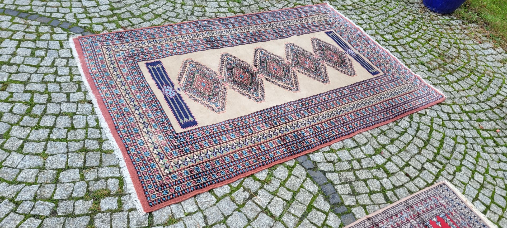 Dywan Buchara 130x200 cm, multikolor, wełna, Pakistan - 130082