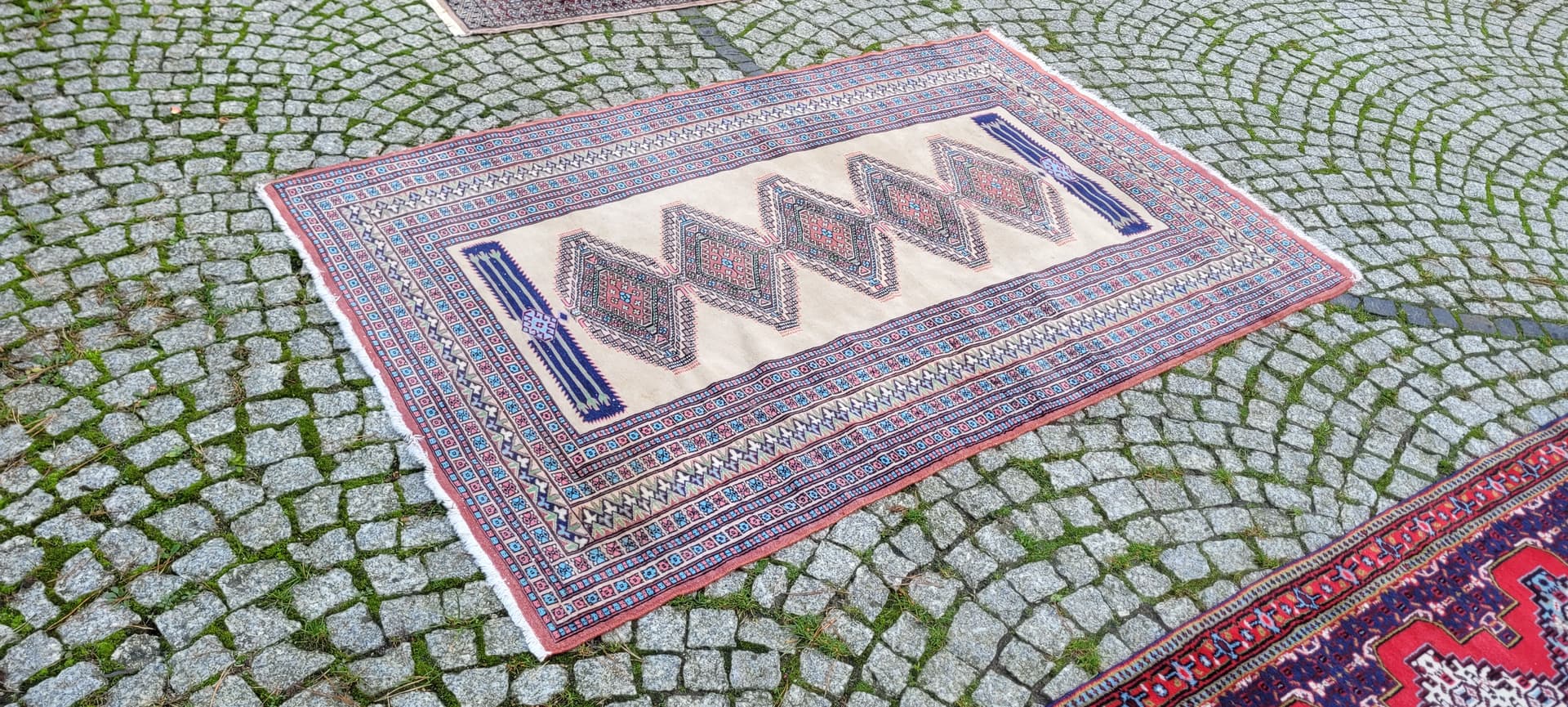 Dywan Buchara 130x200 cm, multikolor, wełna, Pakistan - 130080