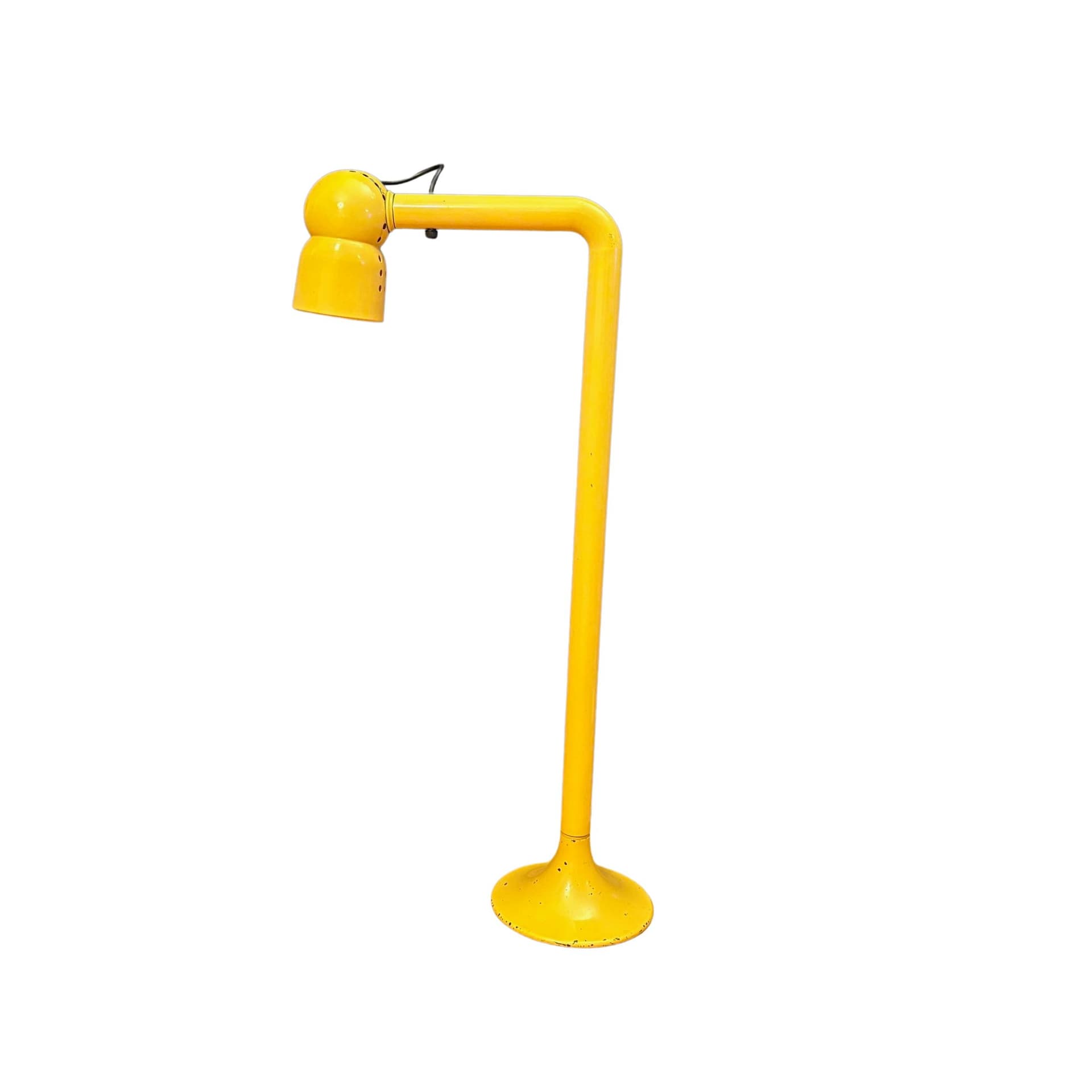 Unikalna lampa podłogowa „Robot” proj. Elio Martinelli , Martinelli Luce, Włochy, lata 60.