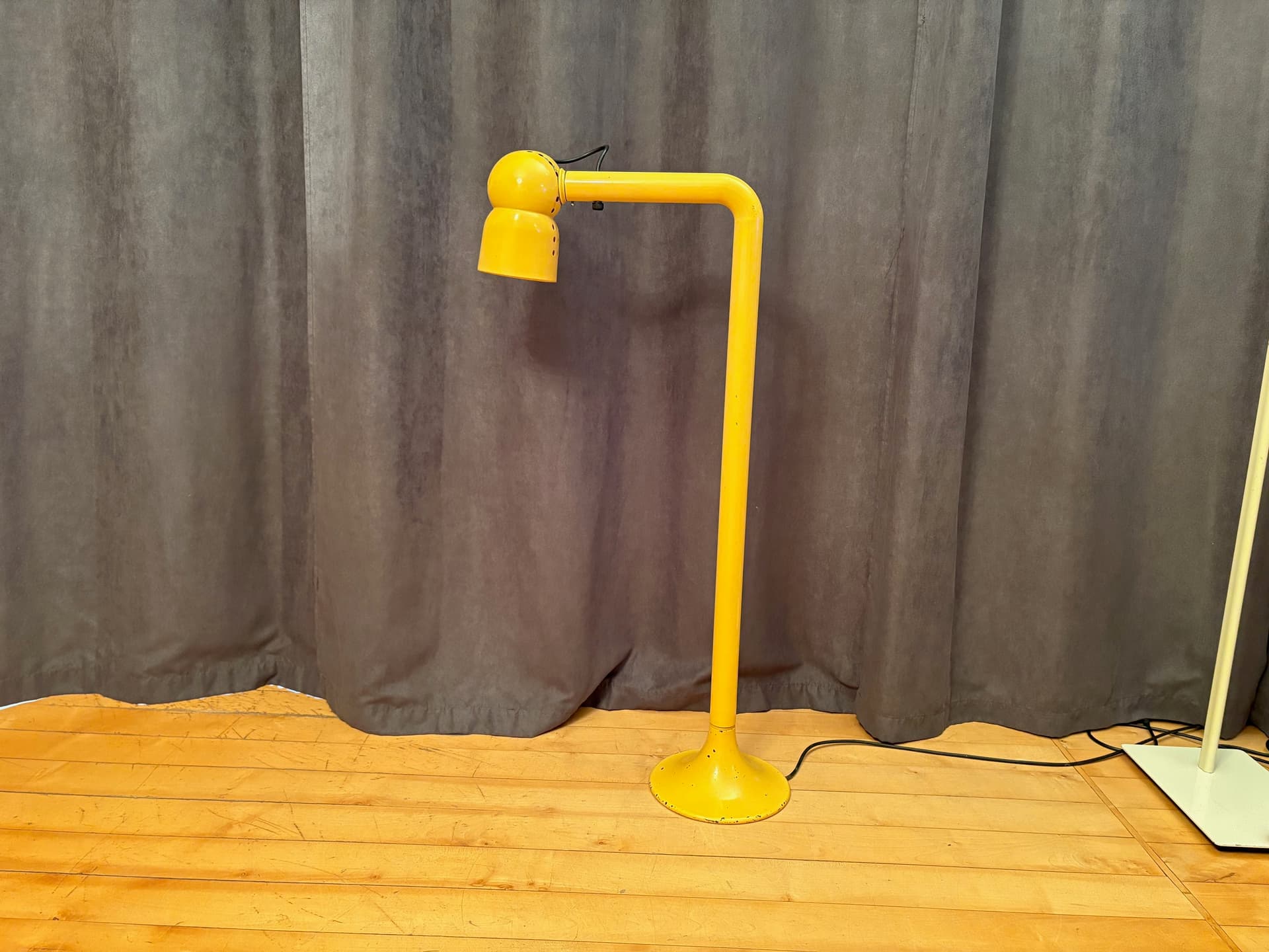 Unikalna lampa podłogowa „Robot” proj. Elio Martinelli , Martinelli Luce, Włochy, lata 60. - 130174