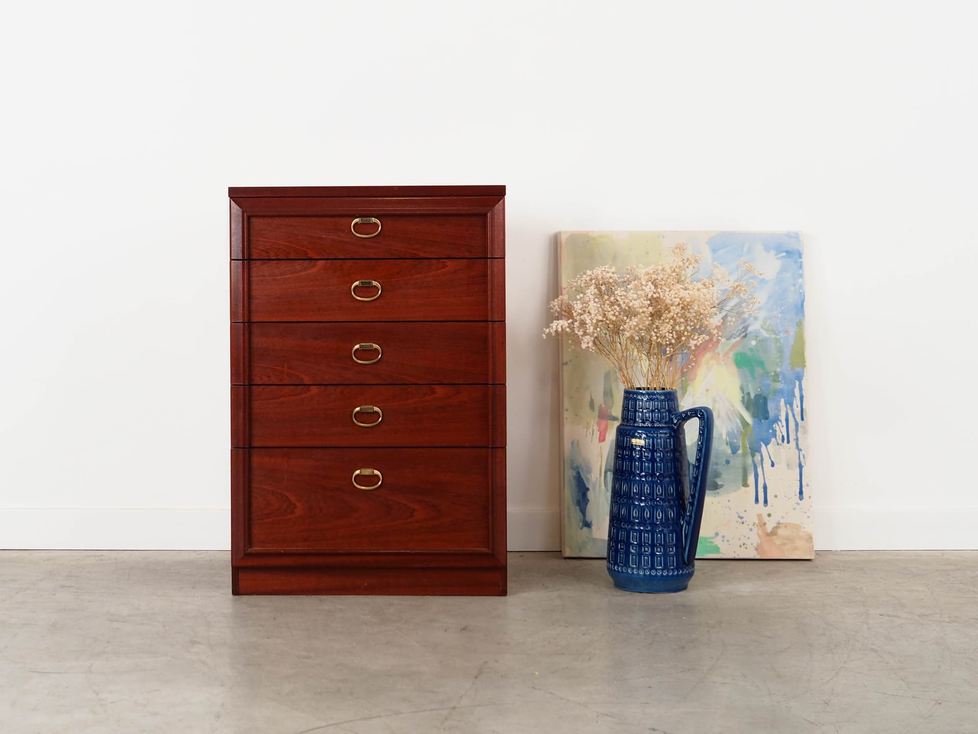 Komoda, mahoń ciemny, Dania, lata 80. - 130303