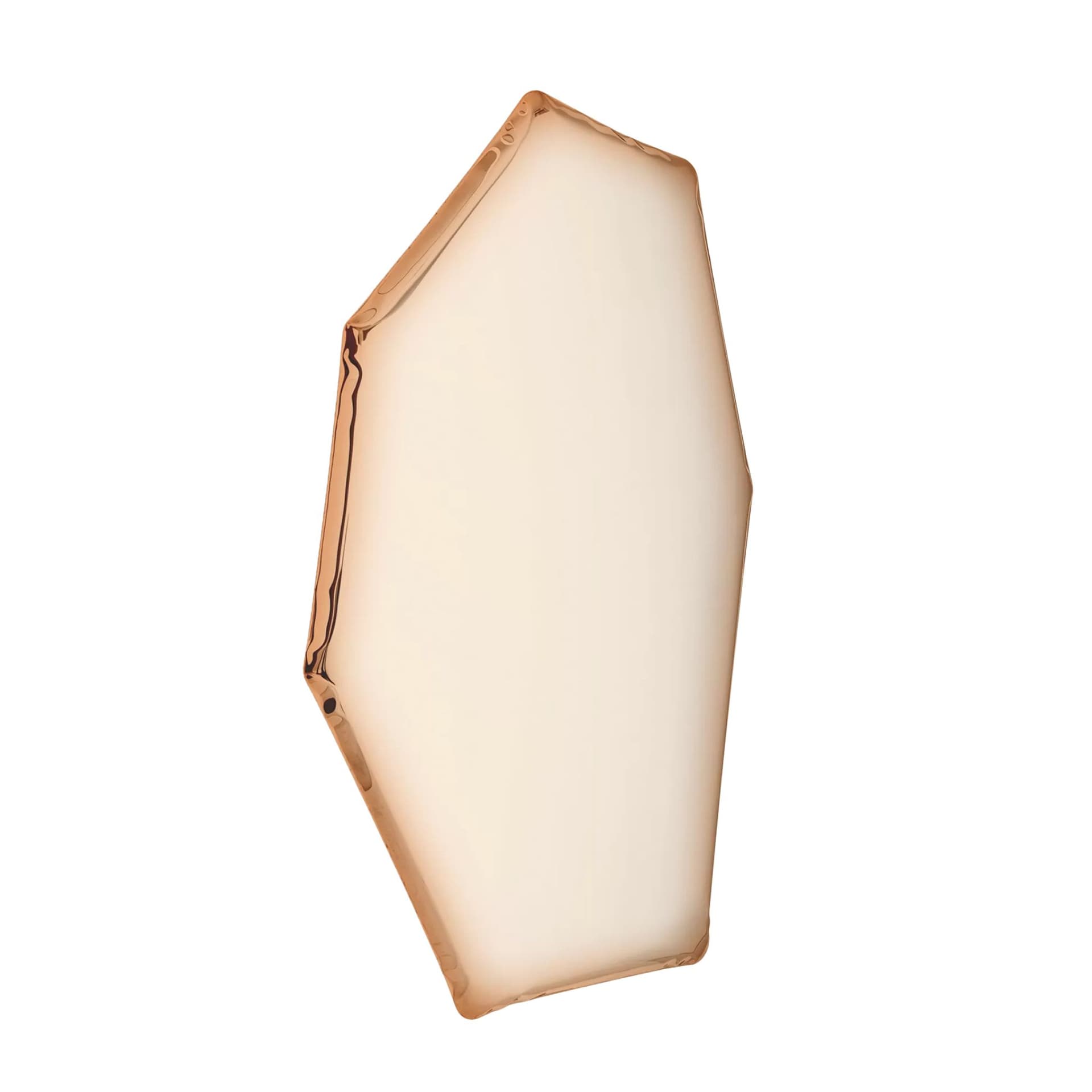 TAFLA C wall mirror, golden, C2, Zieta Studio