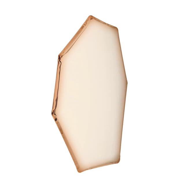 TAFLA C wall mirror, golden, C2, Zieta Studio - DIMENSION