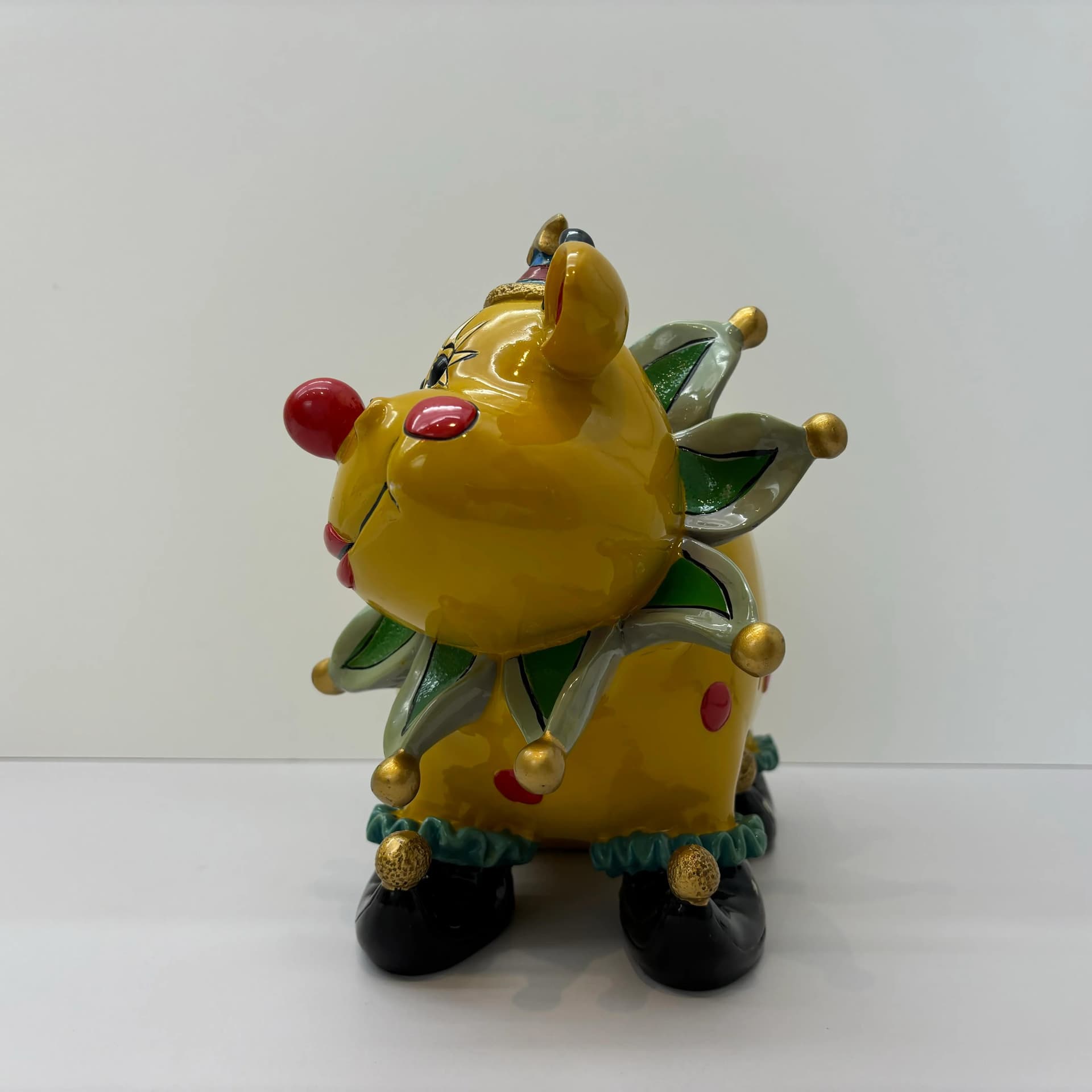 Postmodernist piggy bank, multicolor plastic, Germany, 1990s. - 8888