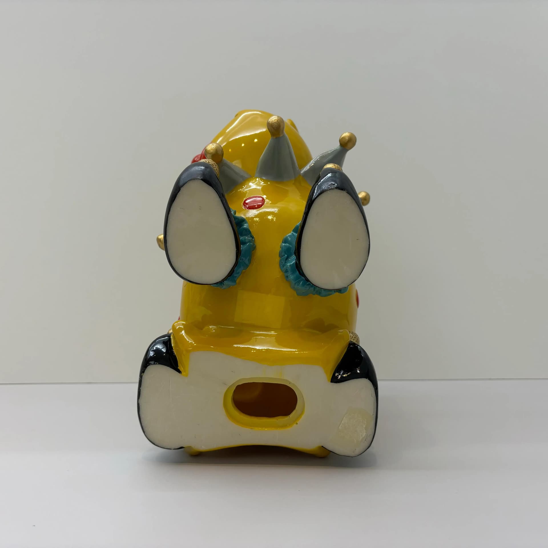 Postmodernist piggy bank, multicolor plastic, Germany, 1990s. - 8884