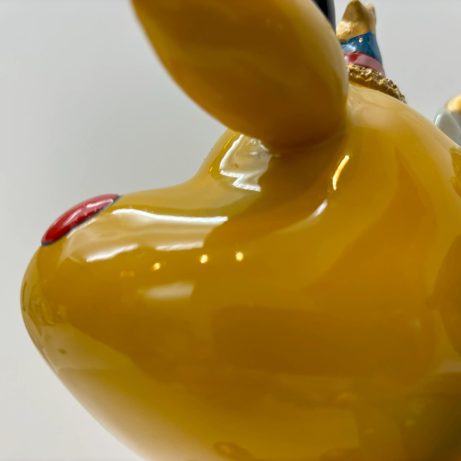 Postmodernist piggy bank, multicolor plastic, Germany, 1990s. - 8883