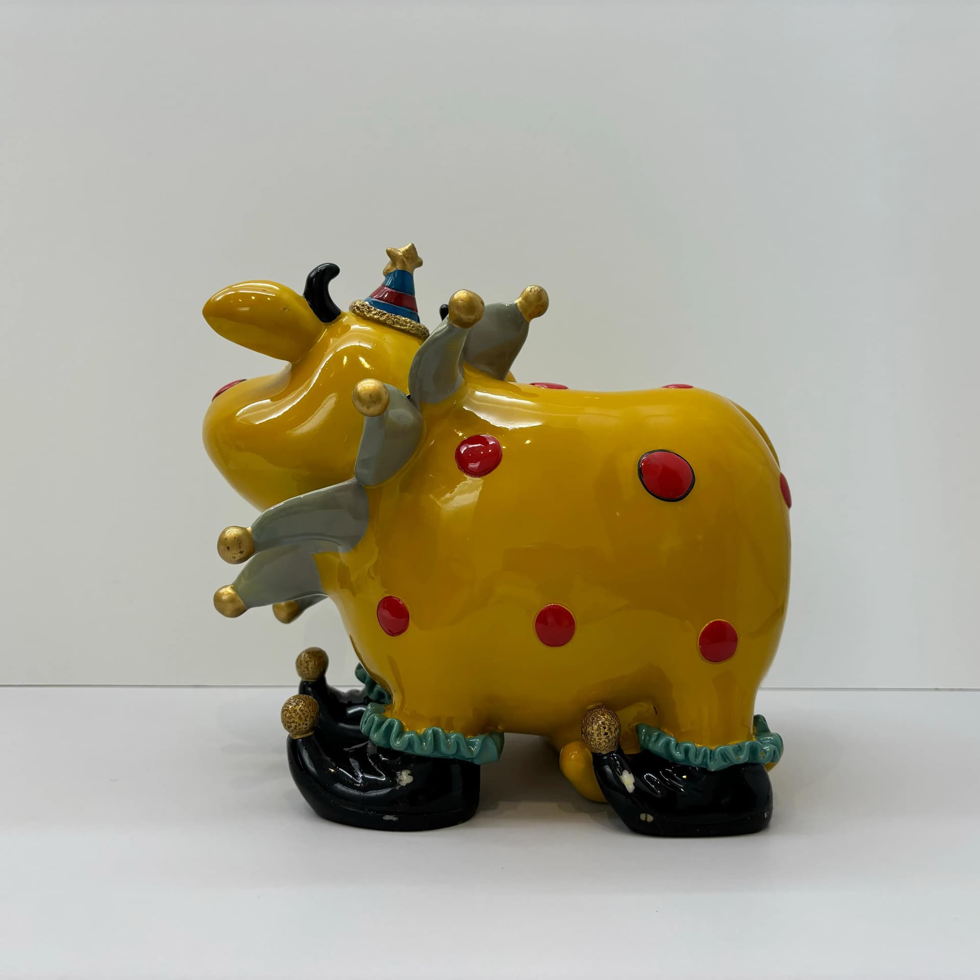 Postmodernist piggy bank, multicolor plastic, Germany, 1990s. - 8887