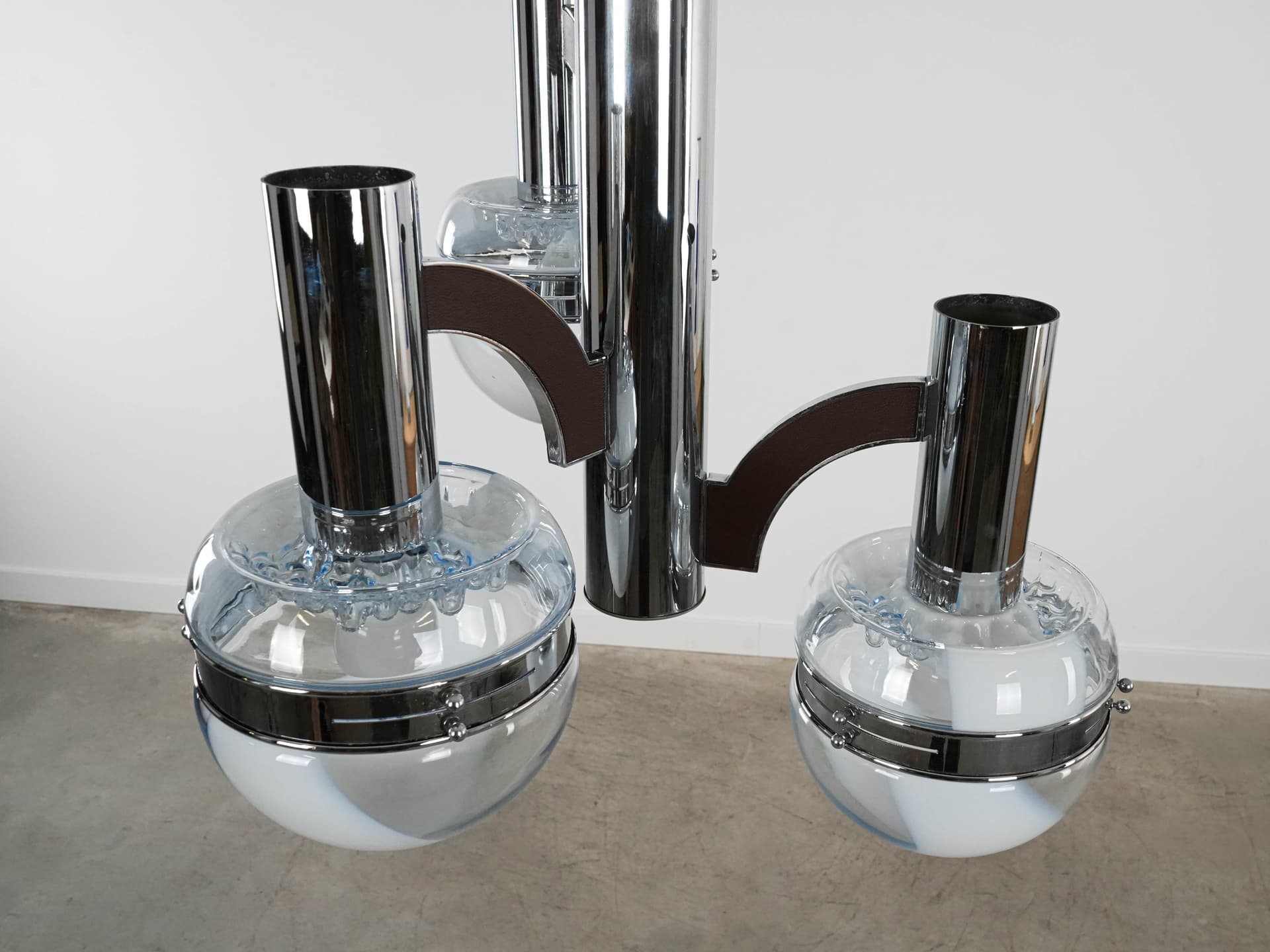 Żyrandol Space Age, szkło Murano, Włochy, lata 70 - 131162