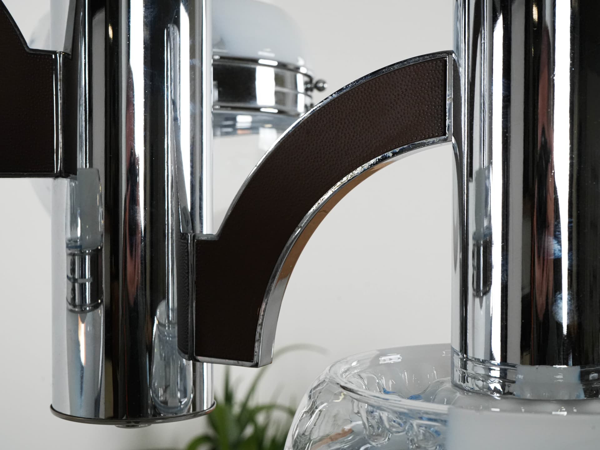 Żyrandol Space Age, szkło Murano, Włochy, lata 70 - 131159